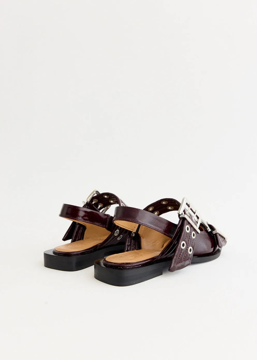 Refined Look, WomenS Leather Tote Bag Feminine Buckle Ballerinas