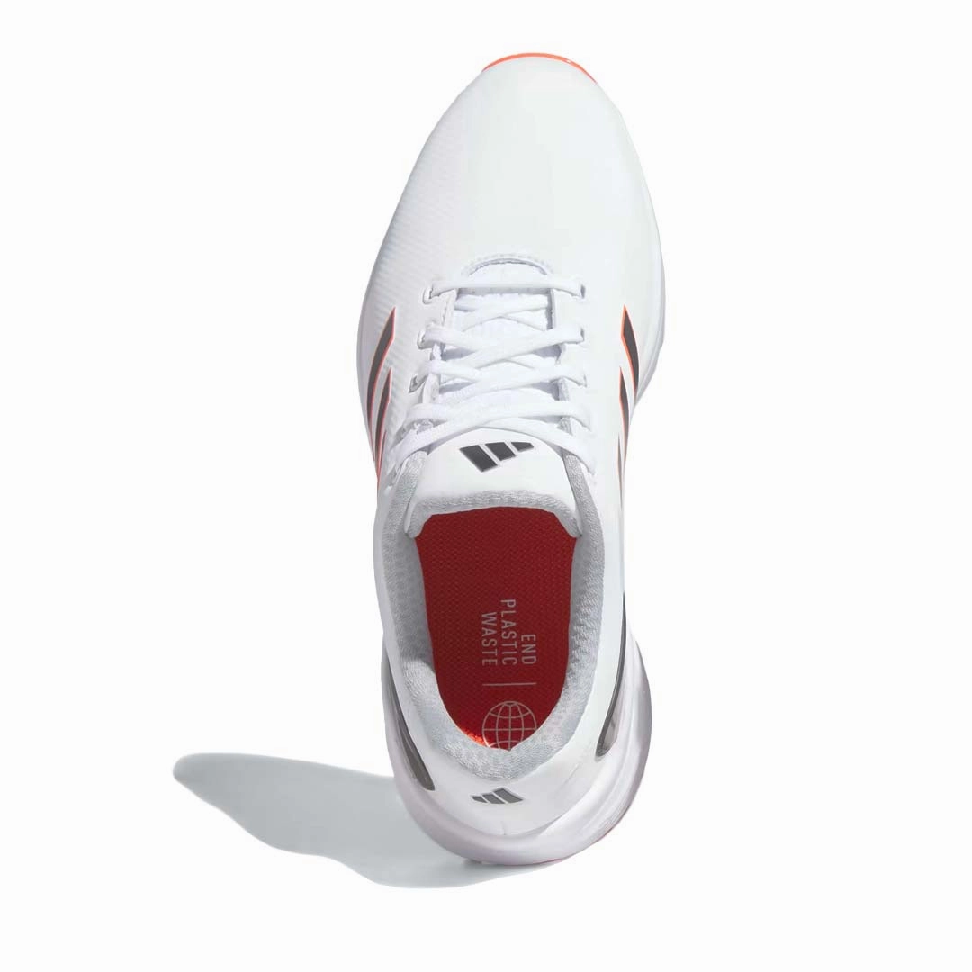 adidas - Men's ZG23 Wide Golf Shoes (H03674) Popular Choice, Wool, Back Slot