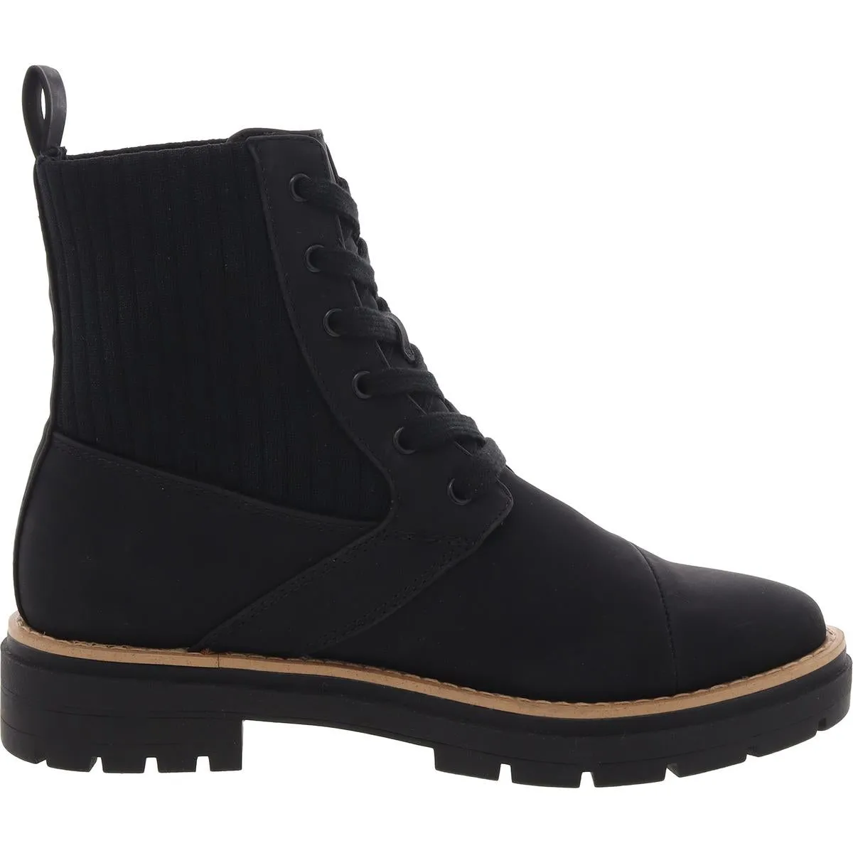 IONIE Womens Laceless Suede Motorcycle Boots