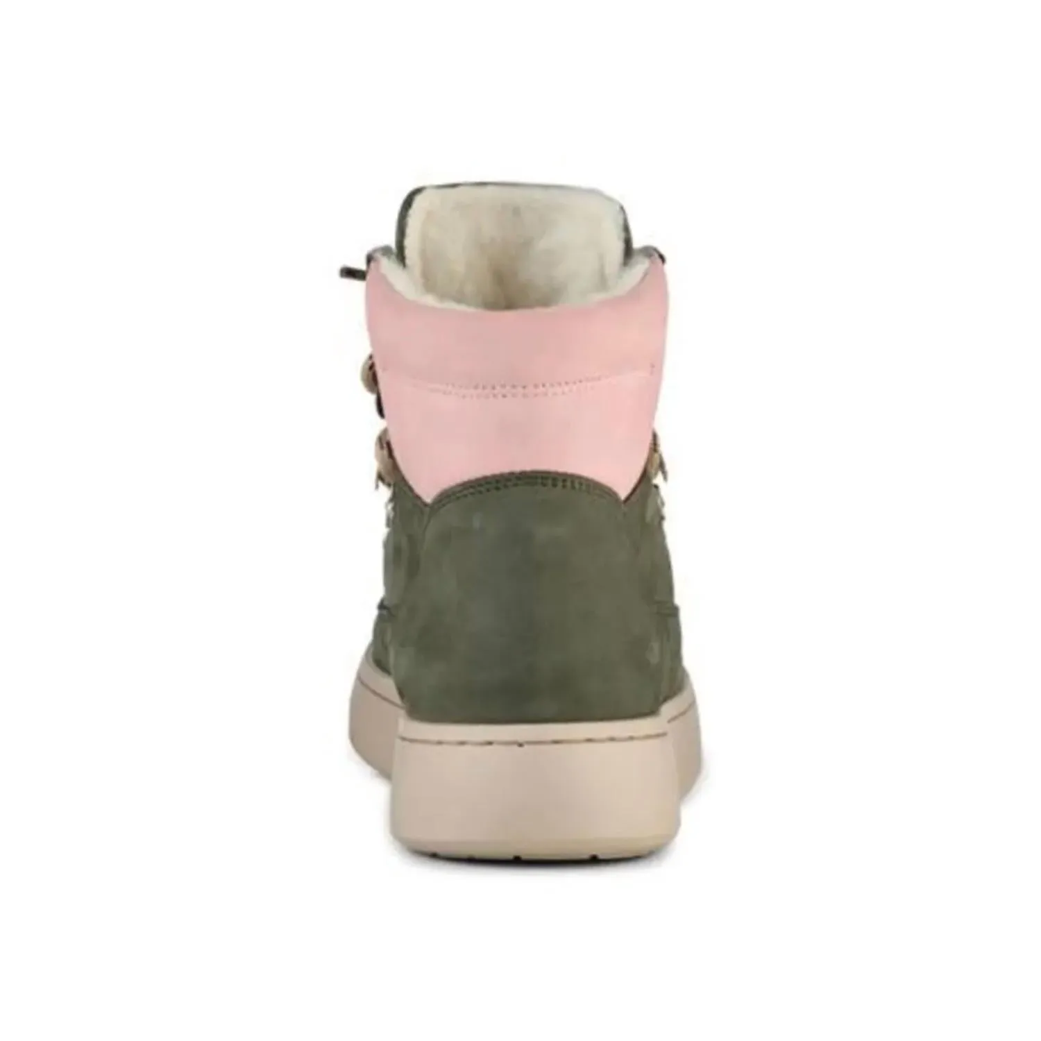 Iris Nubuck Boot In Green Rose