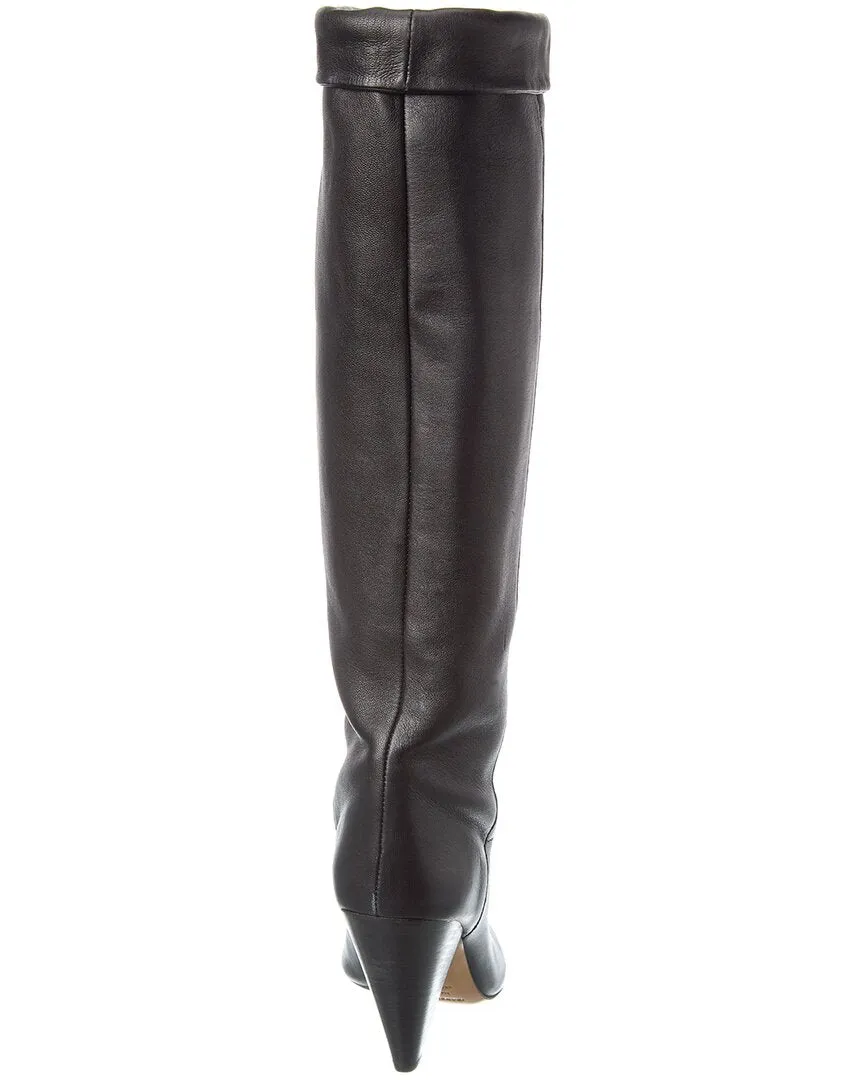 Isabel Marant Louens Leather Over-The-Knee Boot