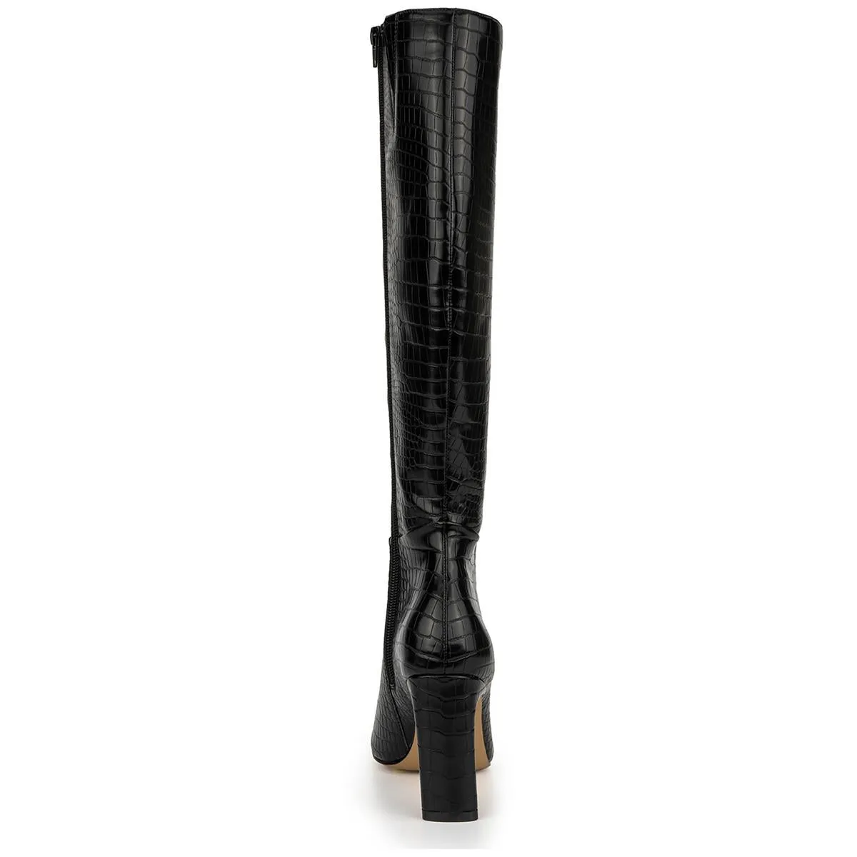 ISABELLA Womens Animal Print Manmade Knee-High Boots