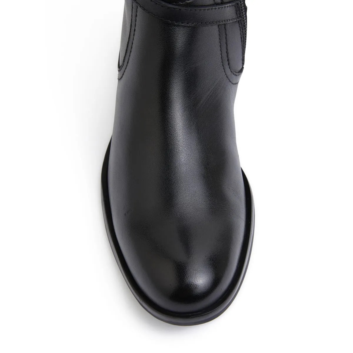 Ivana Boot in Black Leather