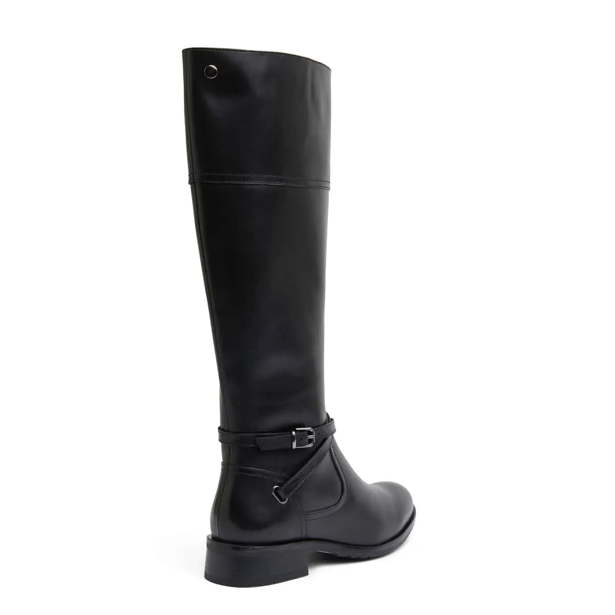 Ivana Boot in Black Leather