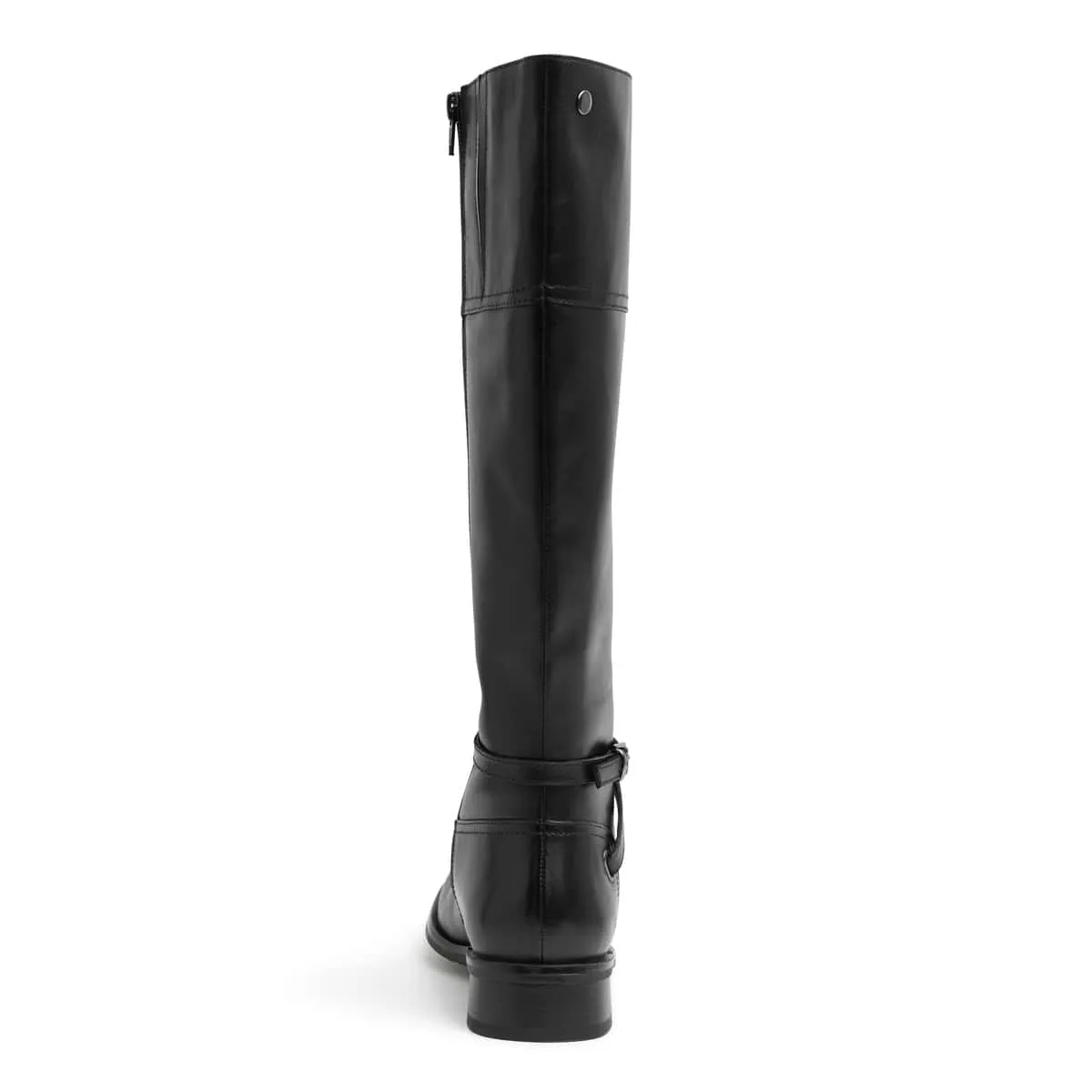 Ivana Boot in Black Leather
