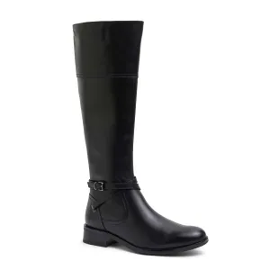Ivana Boot in Black Leather