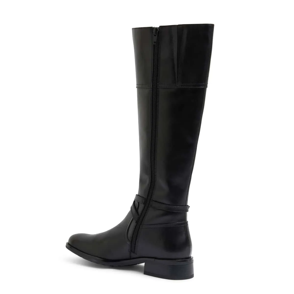 Ivana Boot in Black Leather