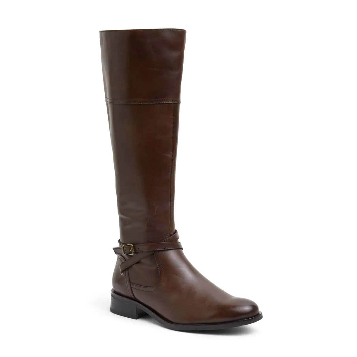 Ivana Boot in Brown Leather