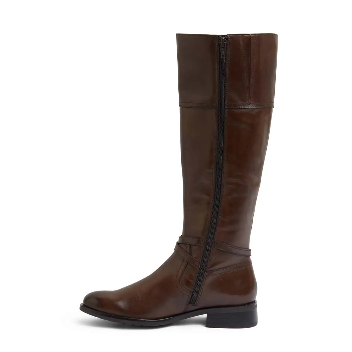 Ivana Boot in Brown Leather
