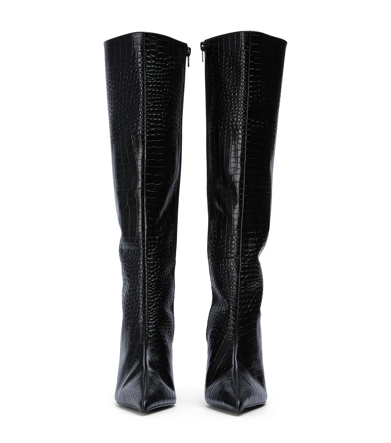 Izia Black Croc
