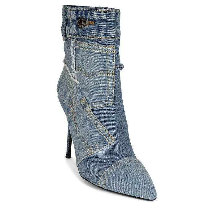 JEFFREY CAMPBELL DENIMOUS BOOTS