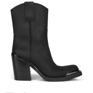 JEFFREY CAMPBELL MYSTERIA BLACK BOOTS
