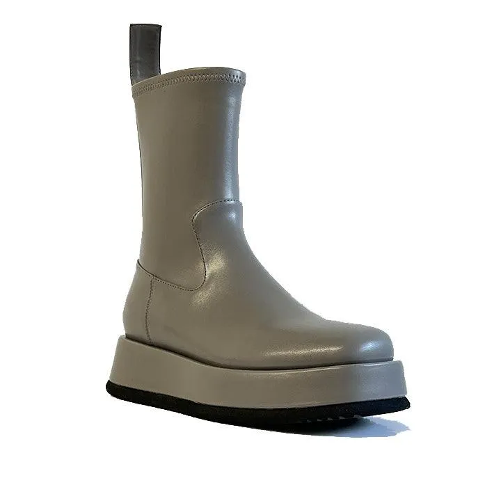 JEFFREY CAMPBELL -  SYNTH GREY BOOTS