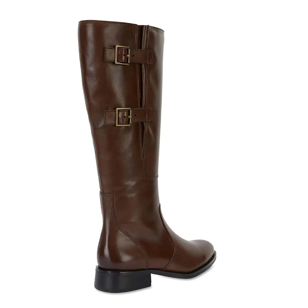 Jerome Boot in Brown Leather