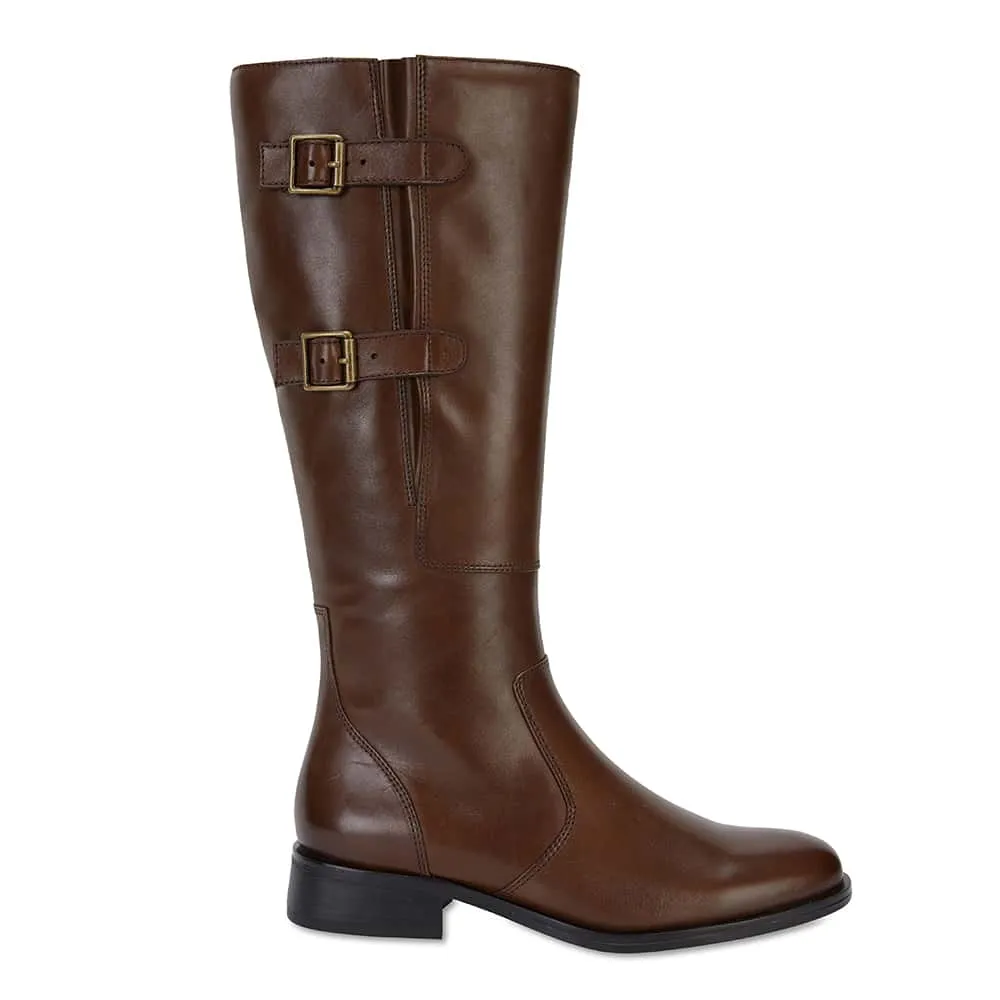Jerome Boot in Brown Leather