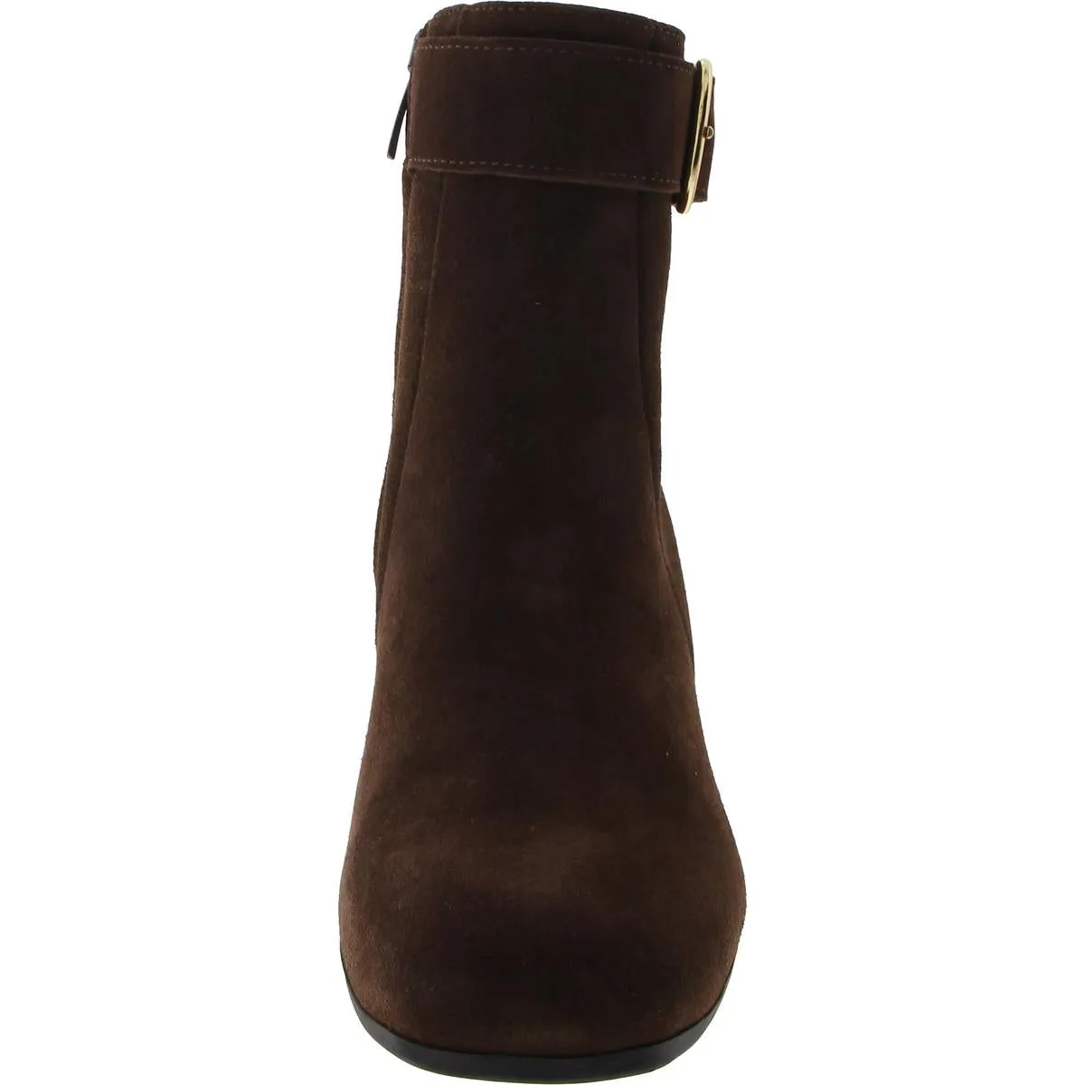 Jesse Womens Round Toe Block Heel Mid-Calf Boots