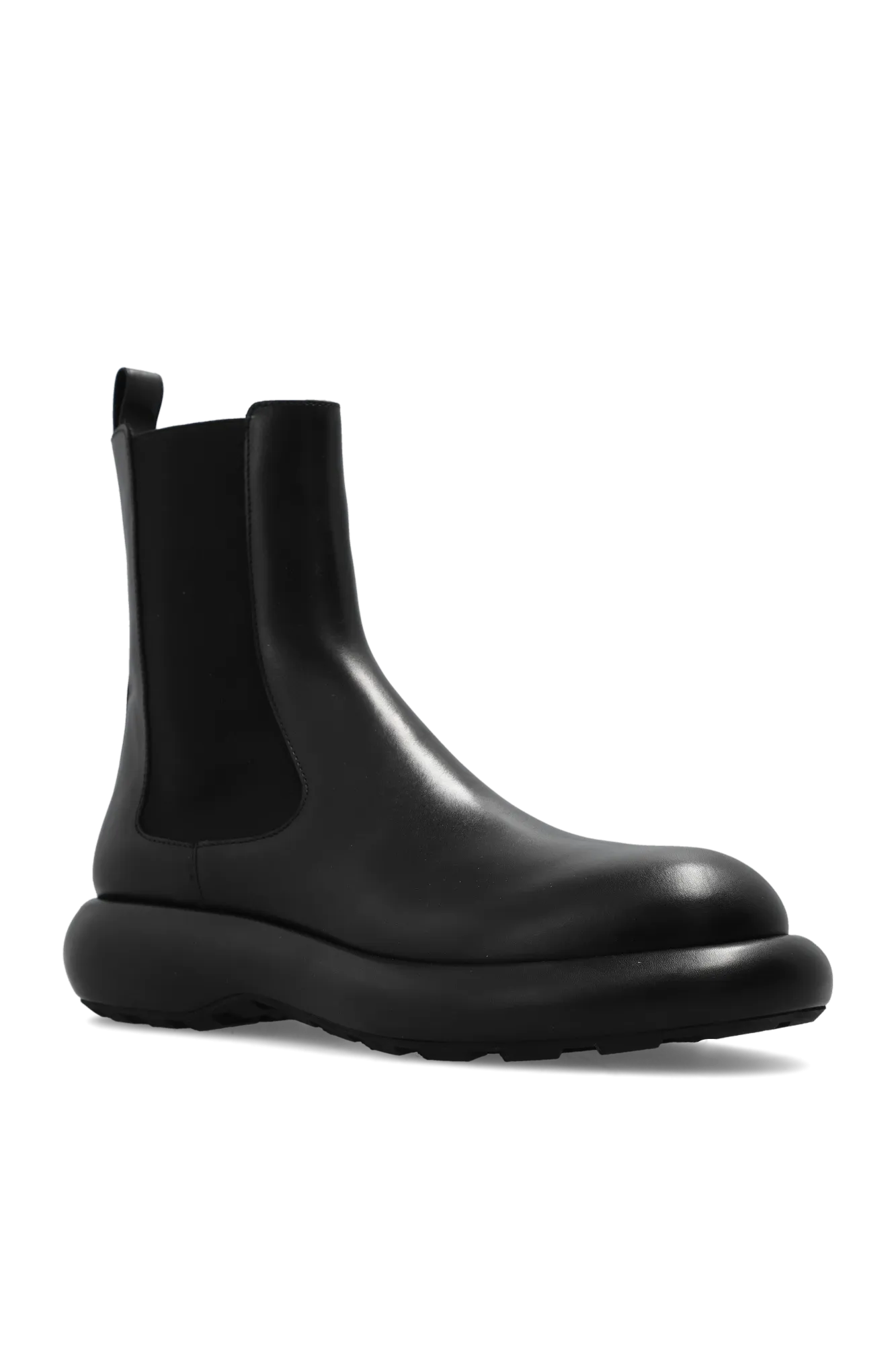 Jil Sander Leather Ankle Boots
