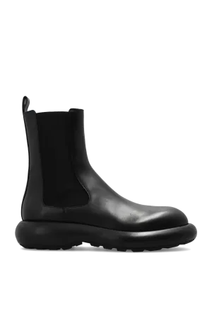 Jil Sander Leather Ankle Boots