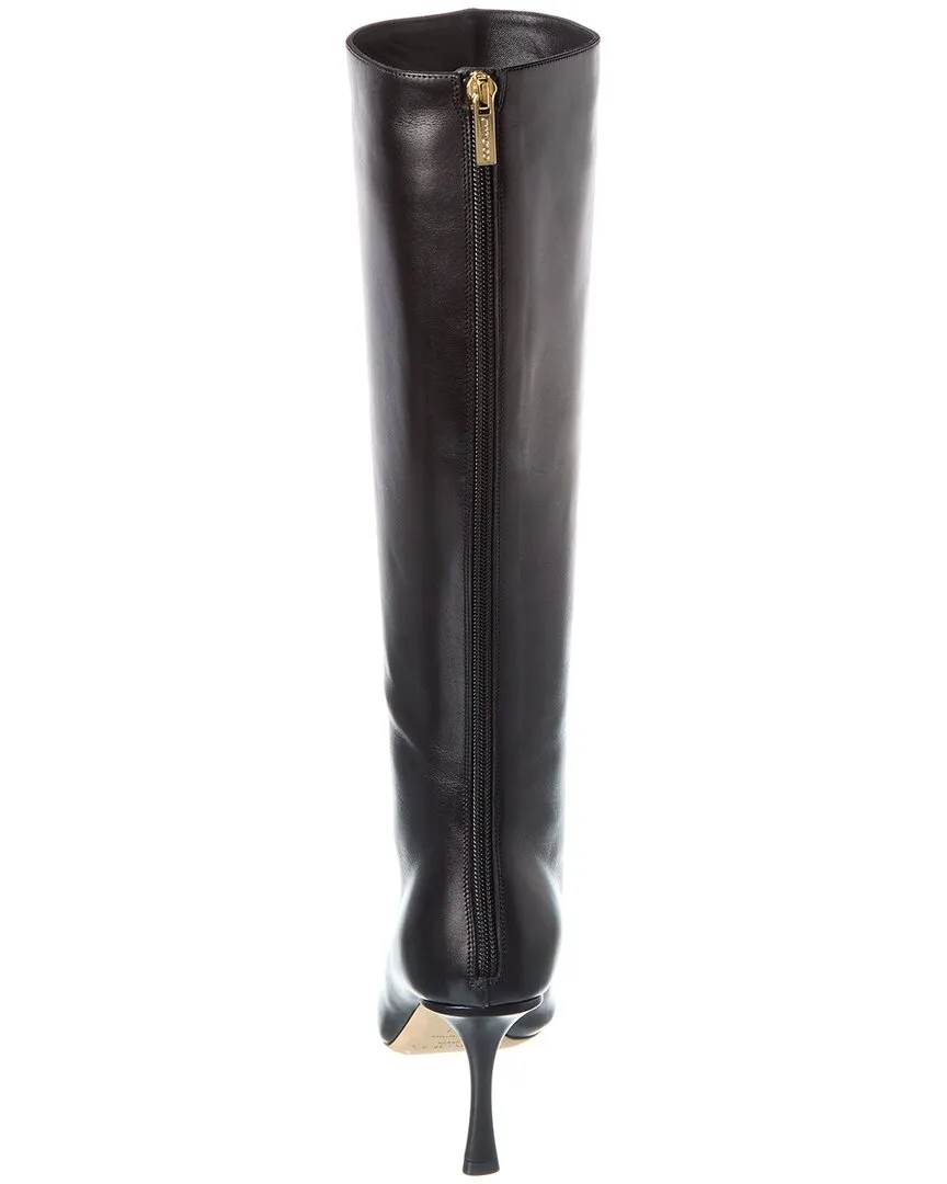 Jimmy Choo Agathe KB 85 Leather Knee-High Boot
