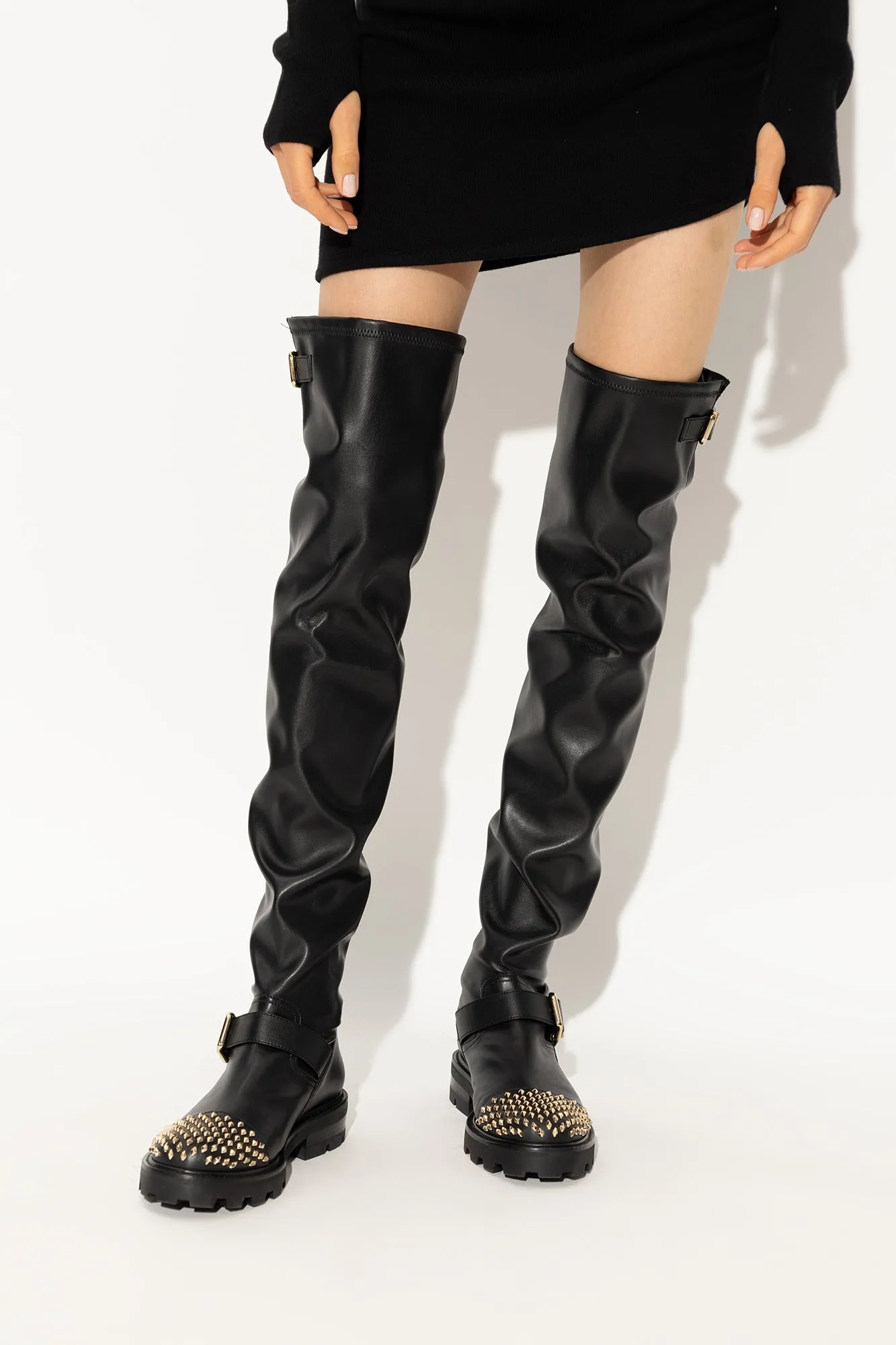 Jimmy Choo Biker Ii Leather Boots