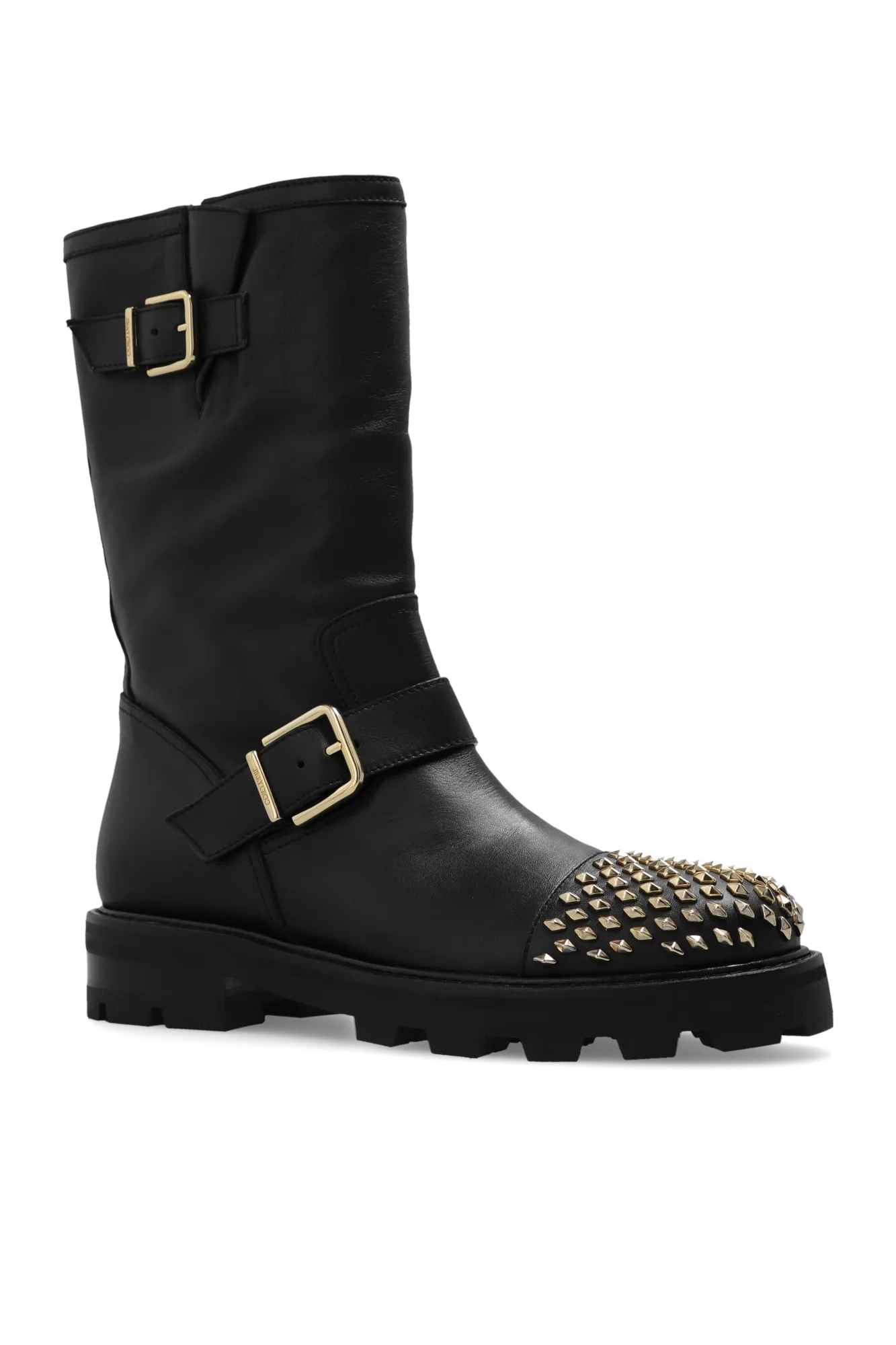 Jimmy Choo Biker Ii Studded Ankle Boots