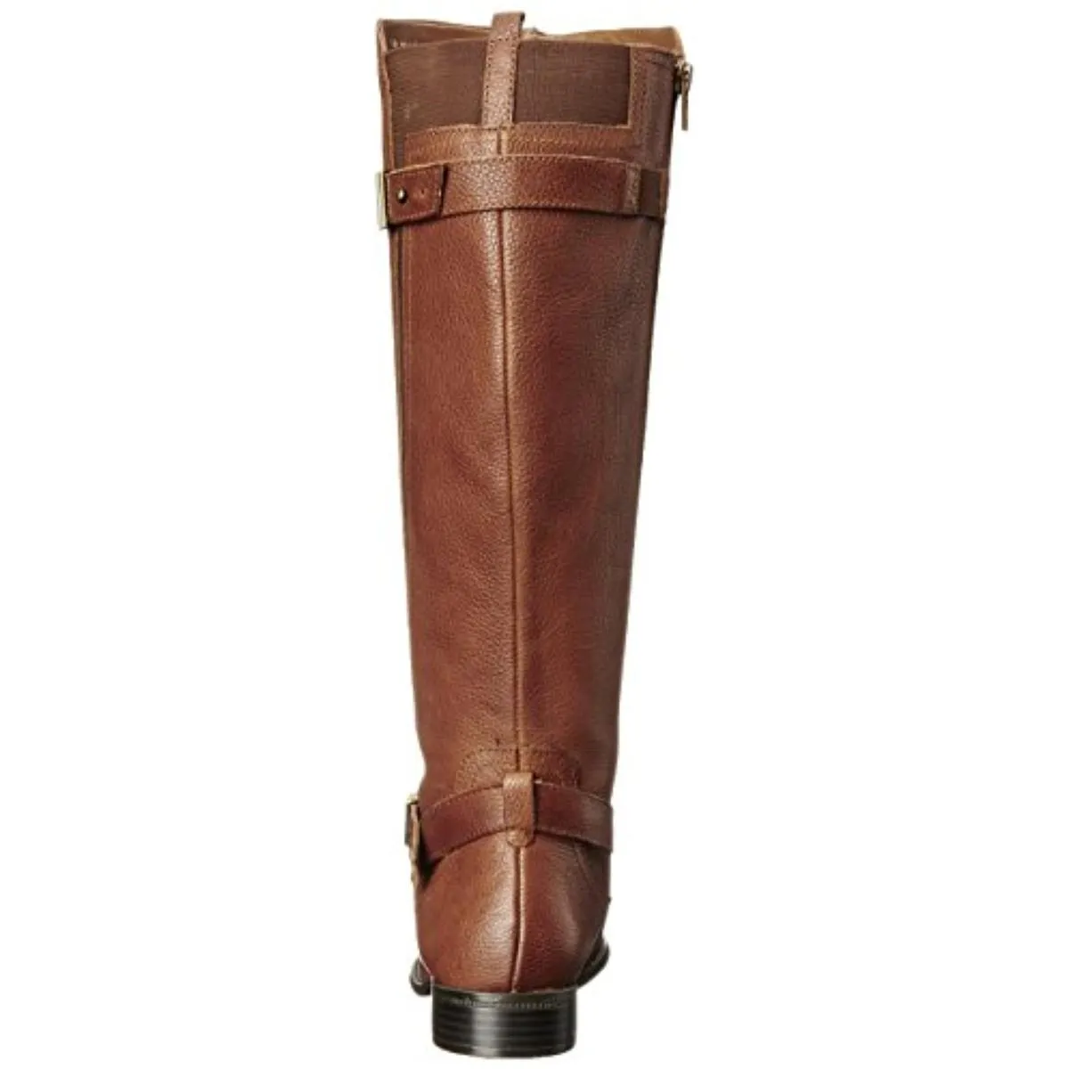 Joan Womens Leather Belted Riding Boots