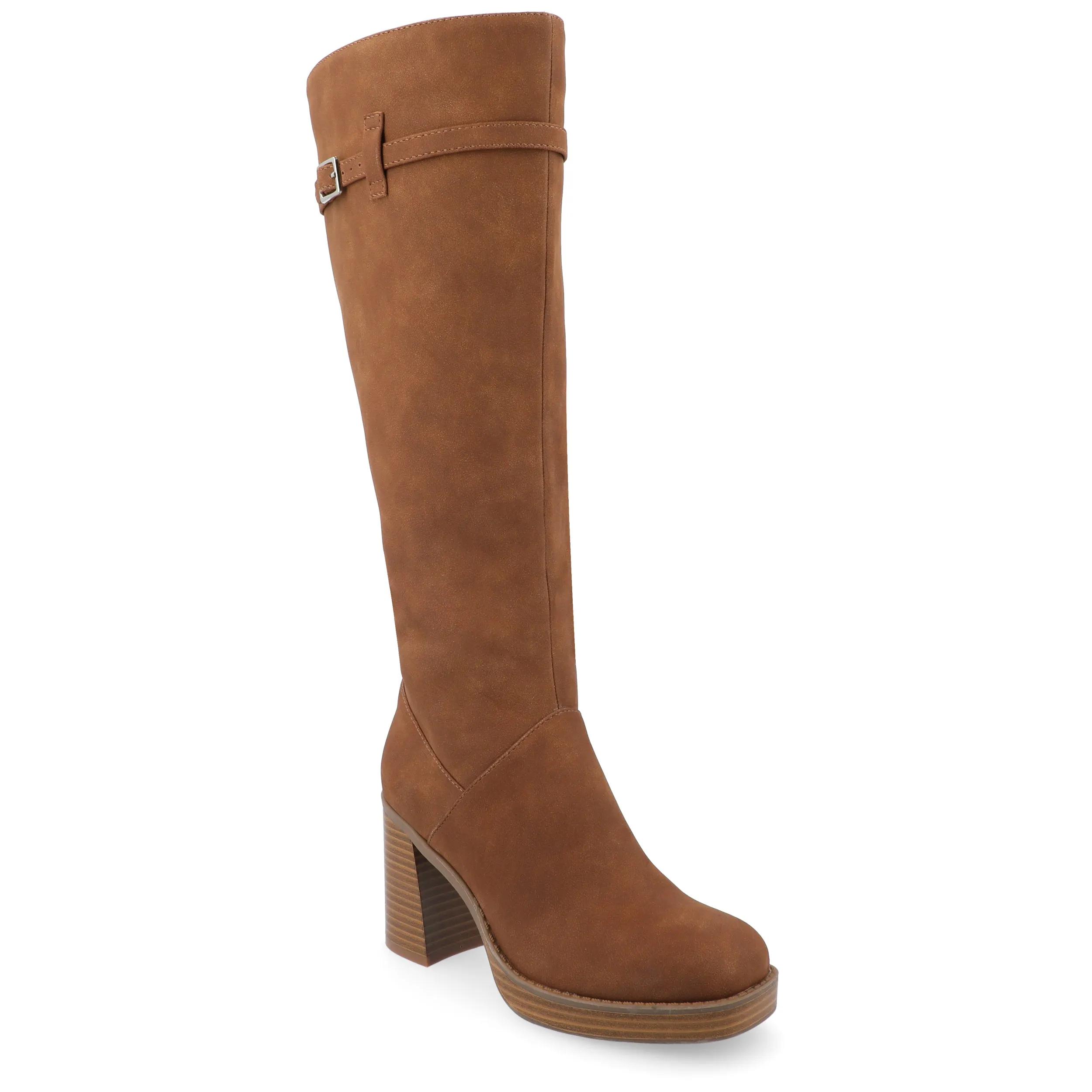 Journee Collection Womens Letice Tru Comfort Foam Platform Square Toe Boots