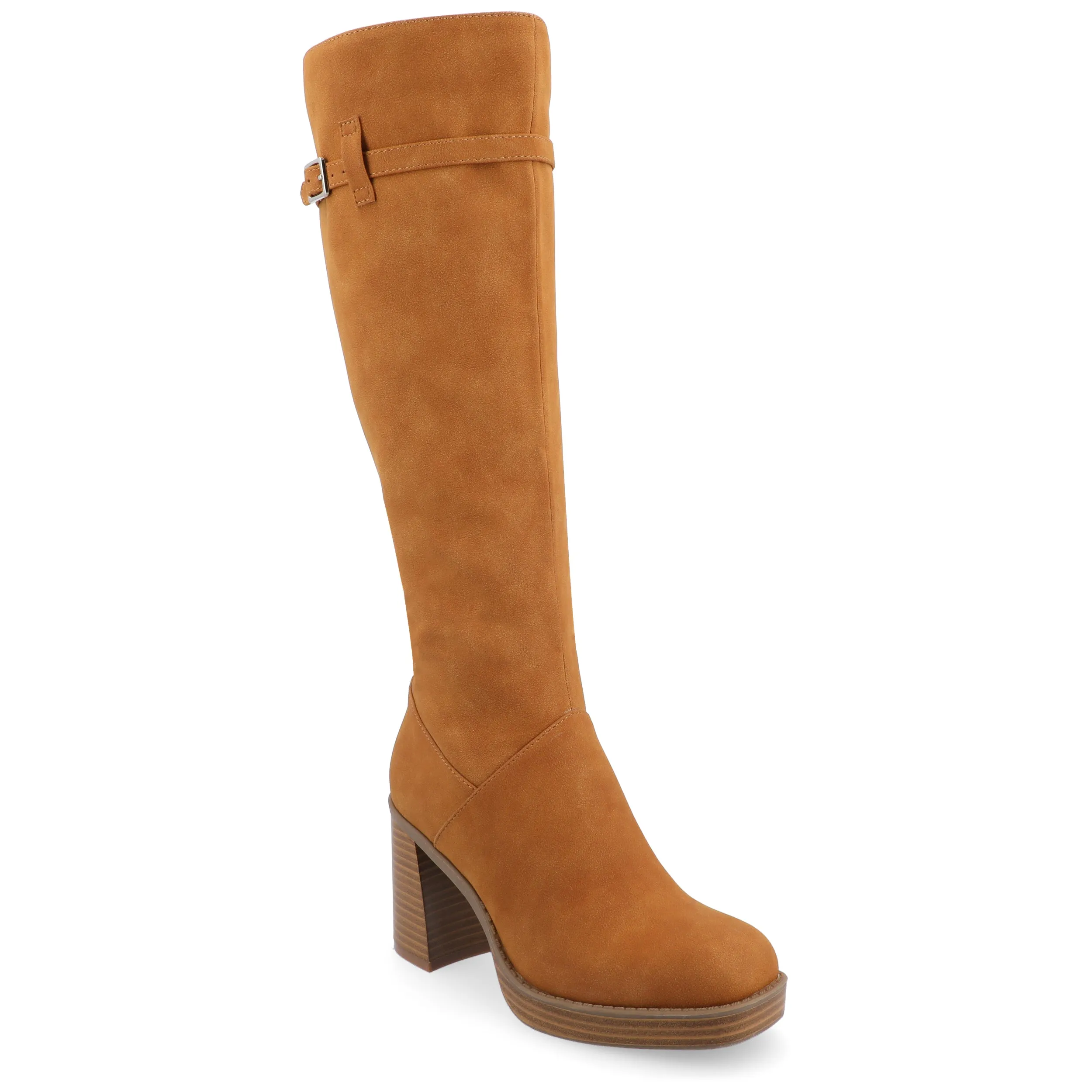 Journee Collection Womens Letice Tru Comfort Foam Platform Square Toe Boots