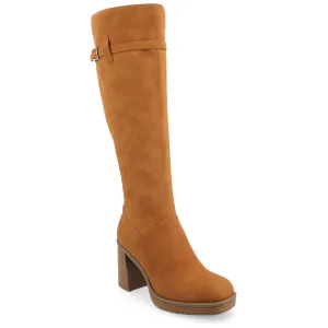 Journee Collection Womens Letice Tru Comfort Foam Platform Square Toe Boots