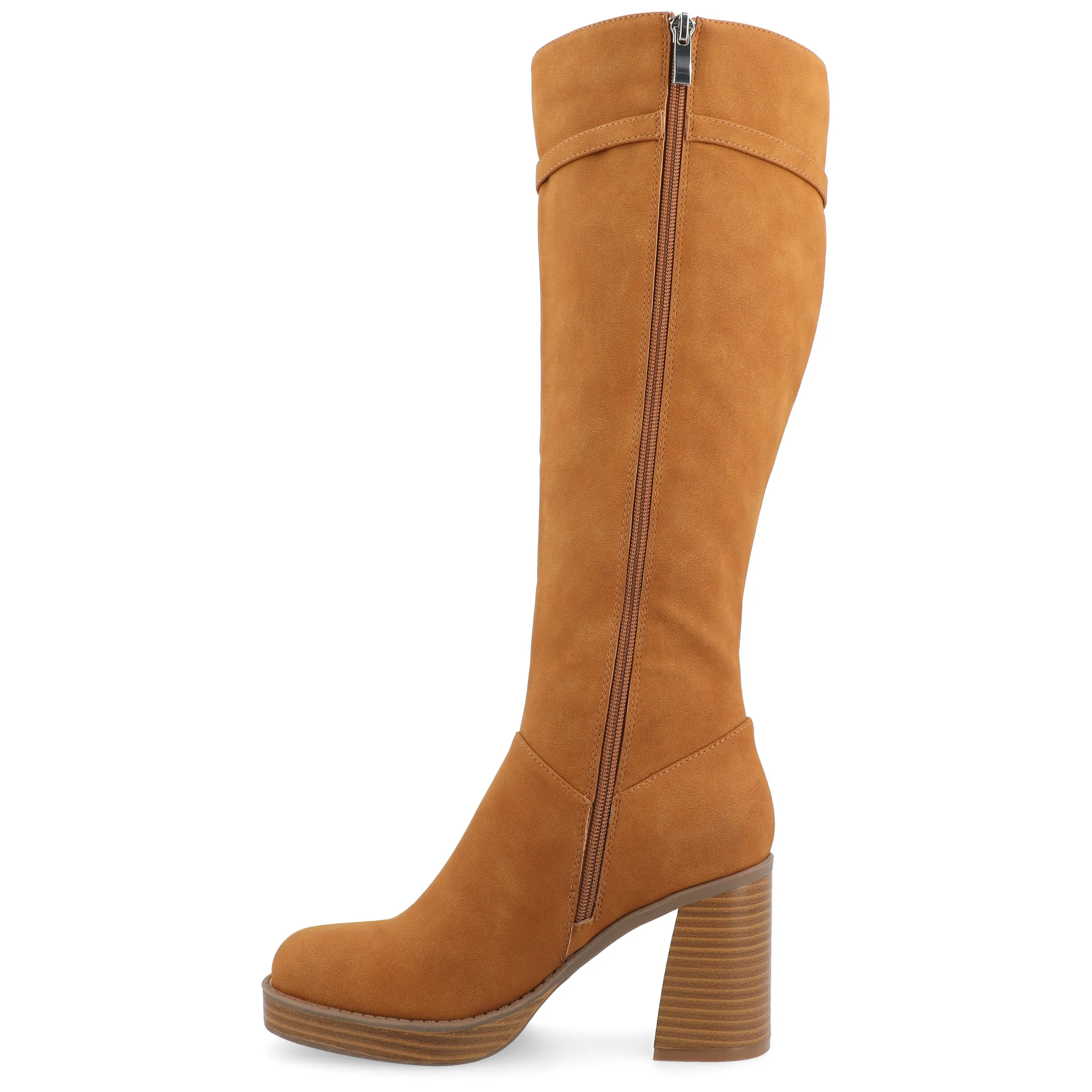Journee Collection Womens Letice Tru Comfort Foam Platform Square Toe Boots