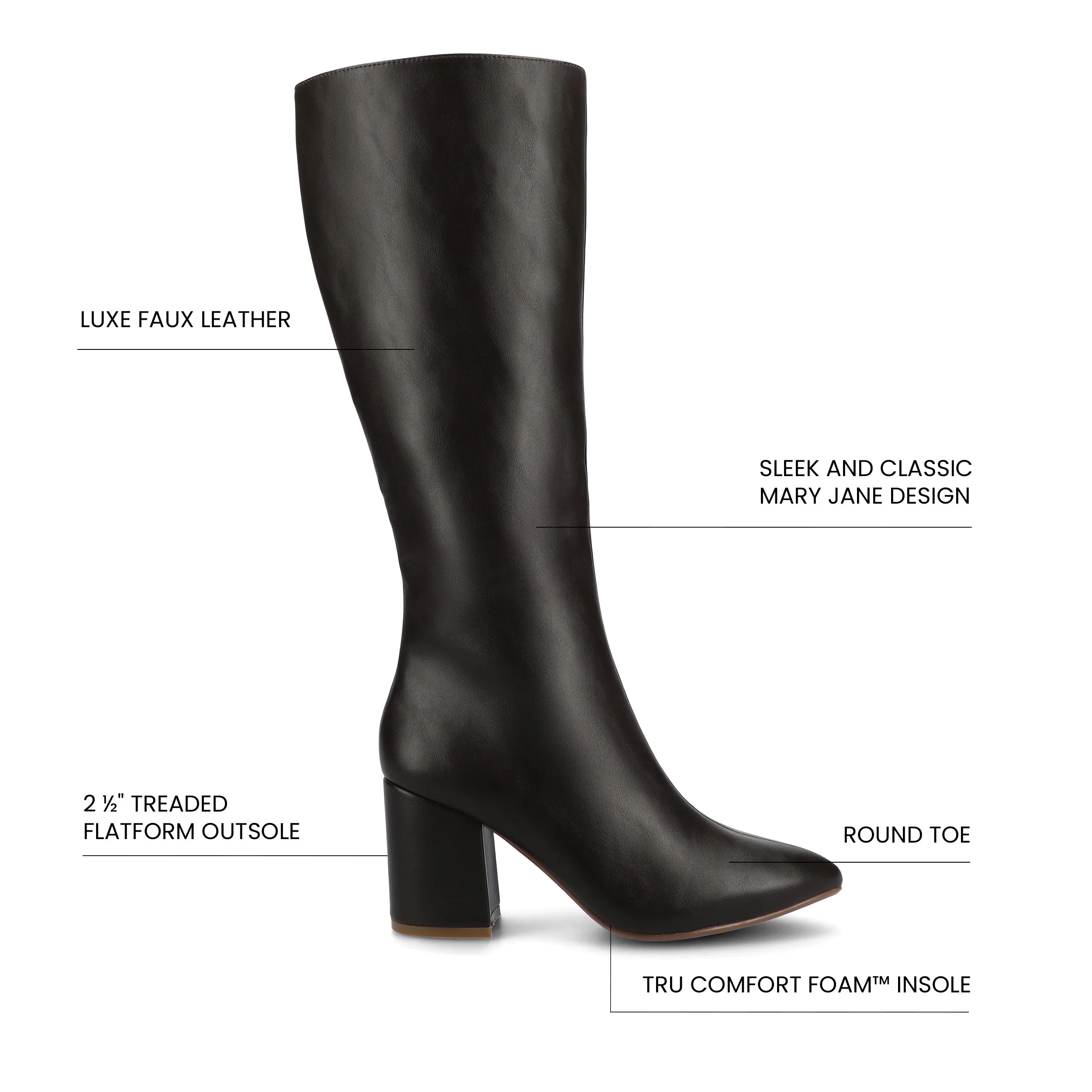 Journee Collection Women's Tru Comfort Foam Ameylia Boots