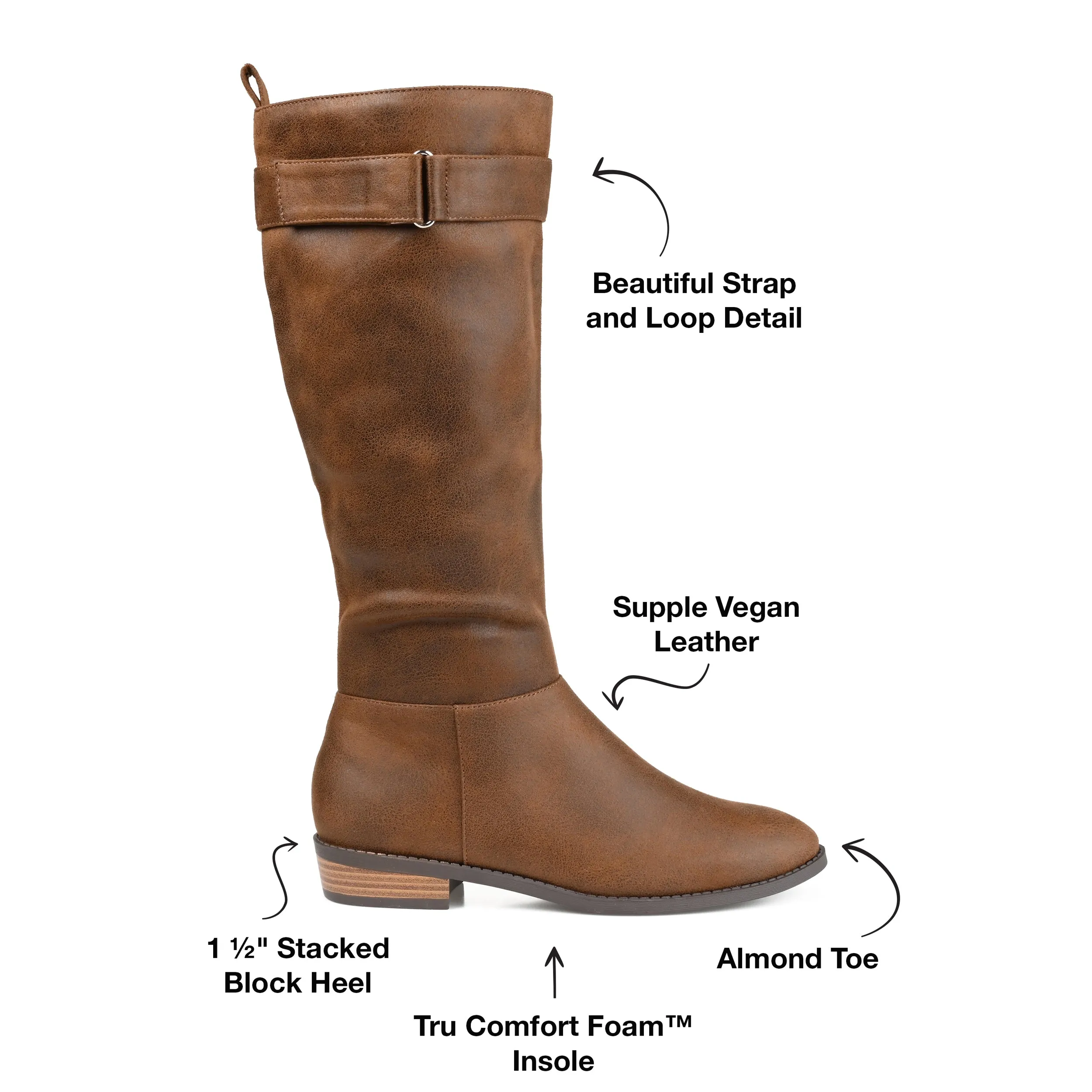 Journee Collection Women's Tru Comfort Foam Lelanni Boot