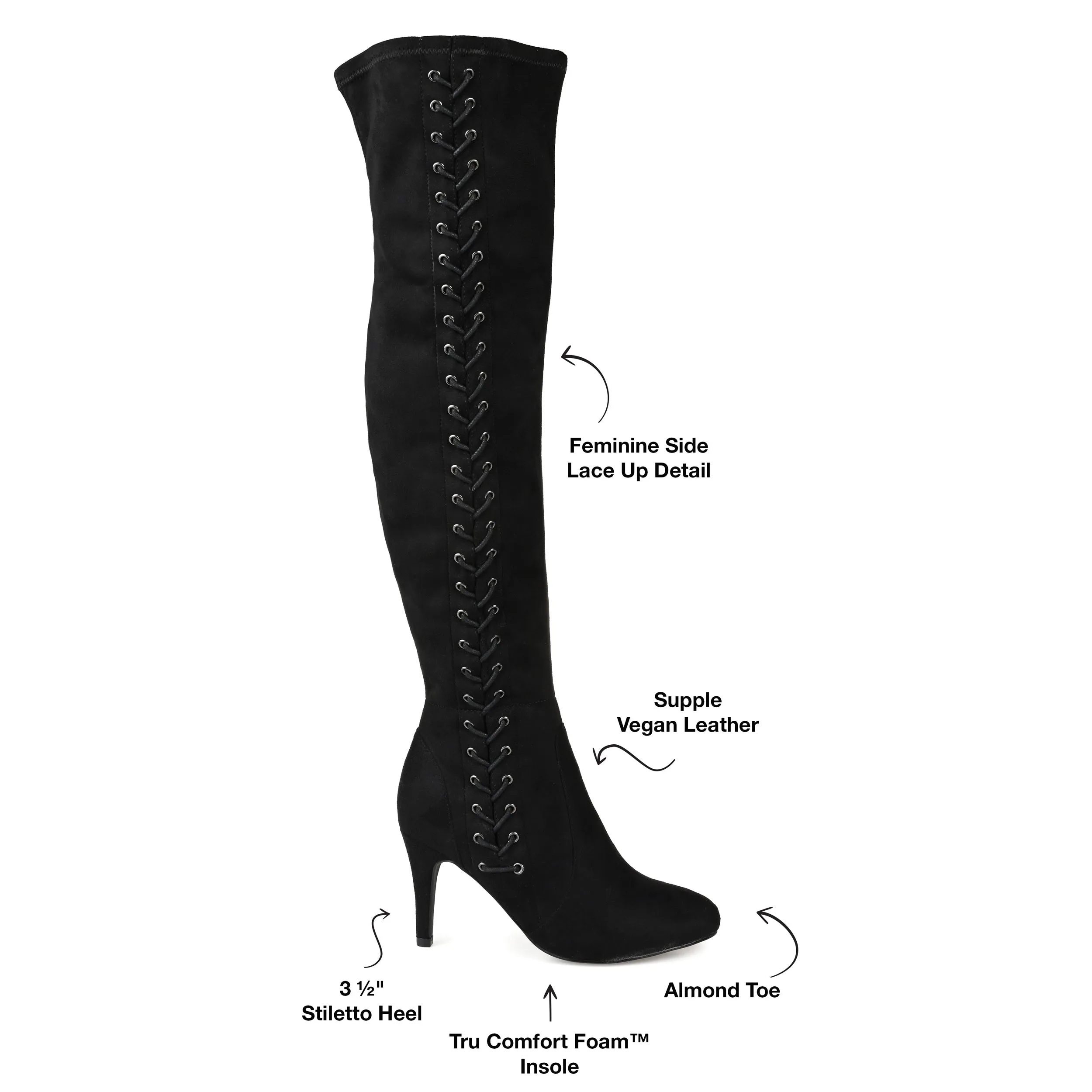 Journee Collection Women's Tru Comfort Foam Wide Calf Abie Boot