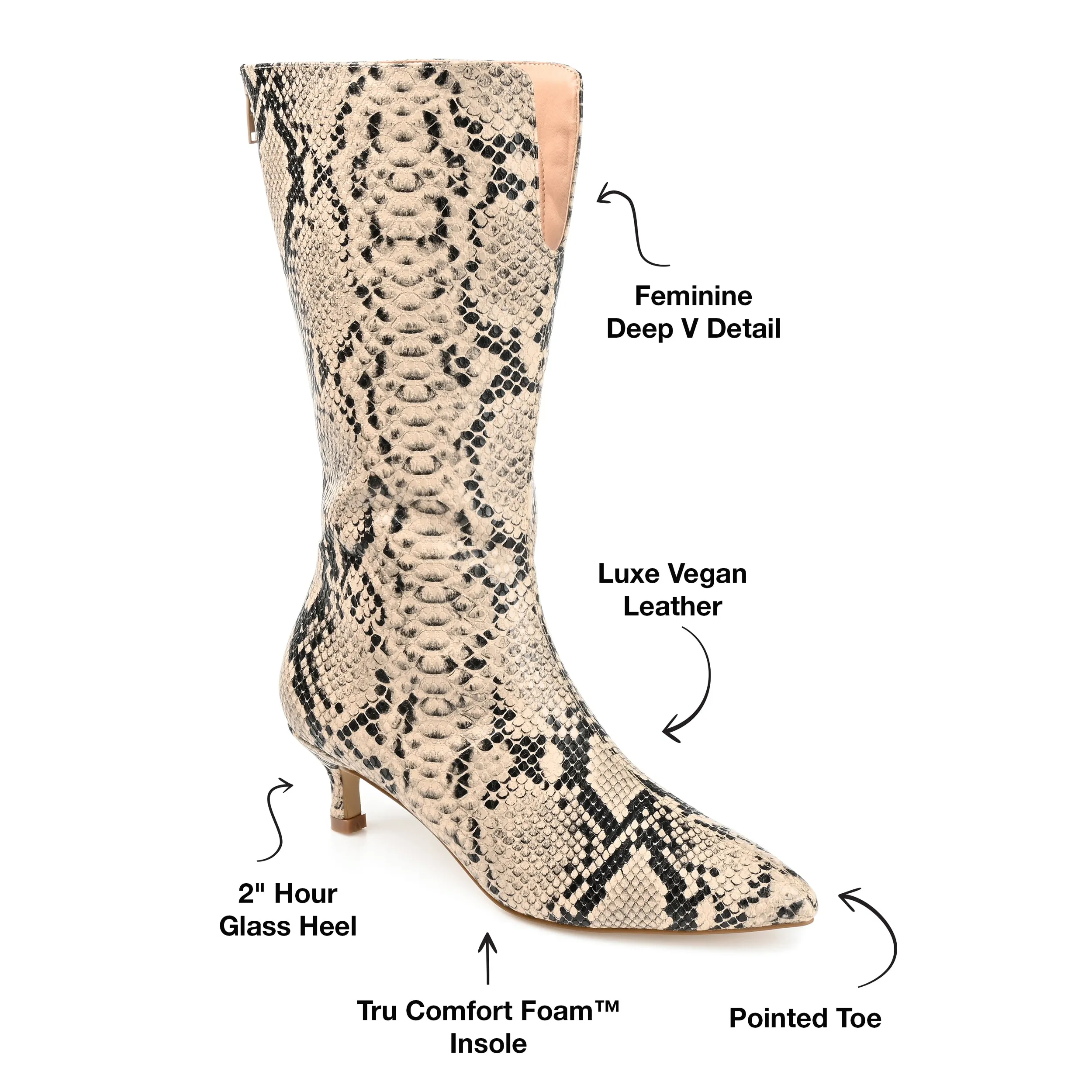 Journee Collection Women's Tru Comfort Foam Wide Calf Esperanza Boot