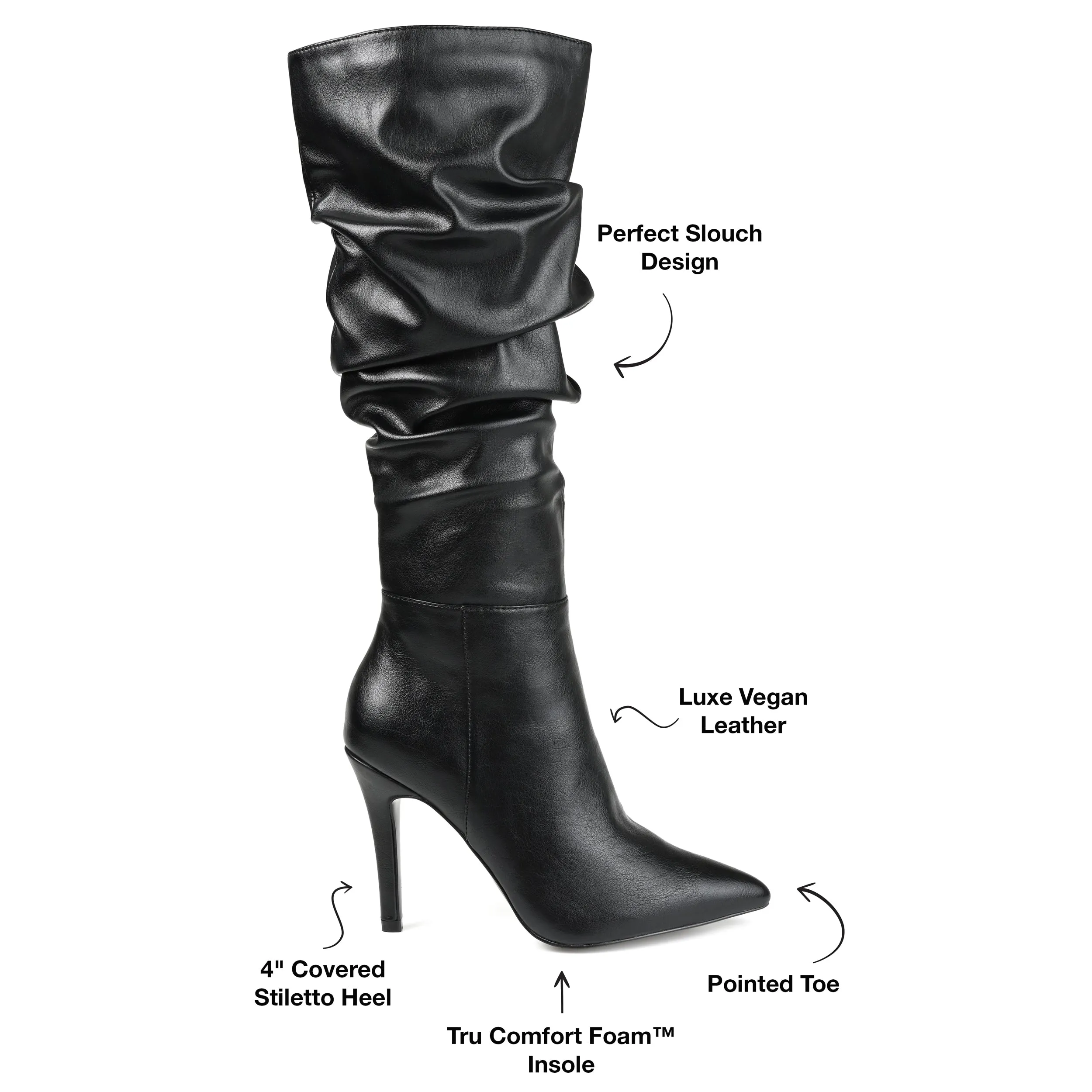 Journee Collection Women's Tru Comfort Foam Wide Calf Sarie Boot