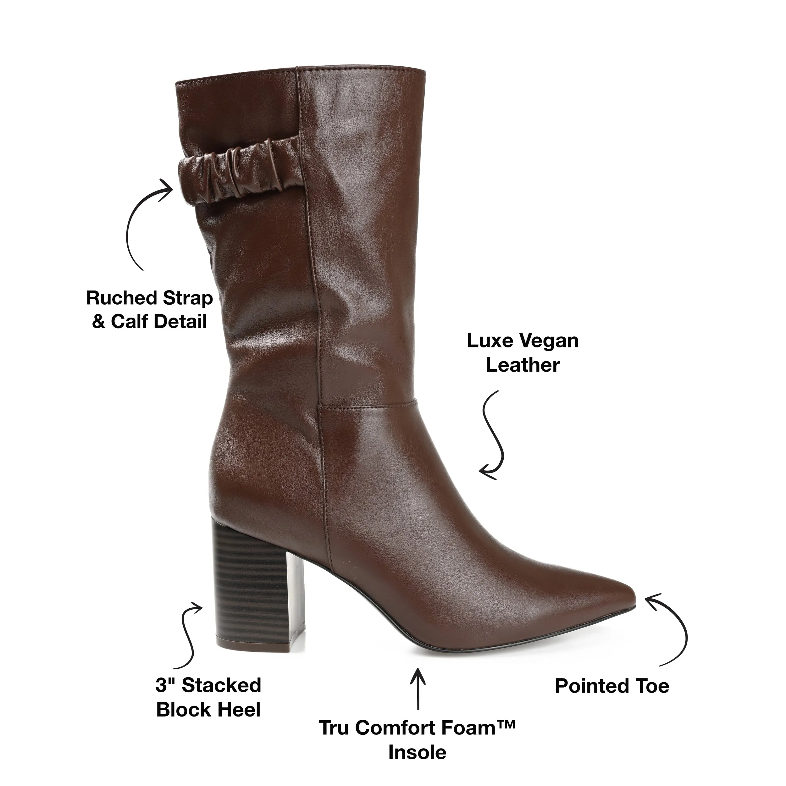 Journee Collection Women's Tru Comfort Foam Wilo Boot