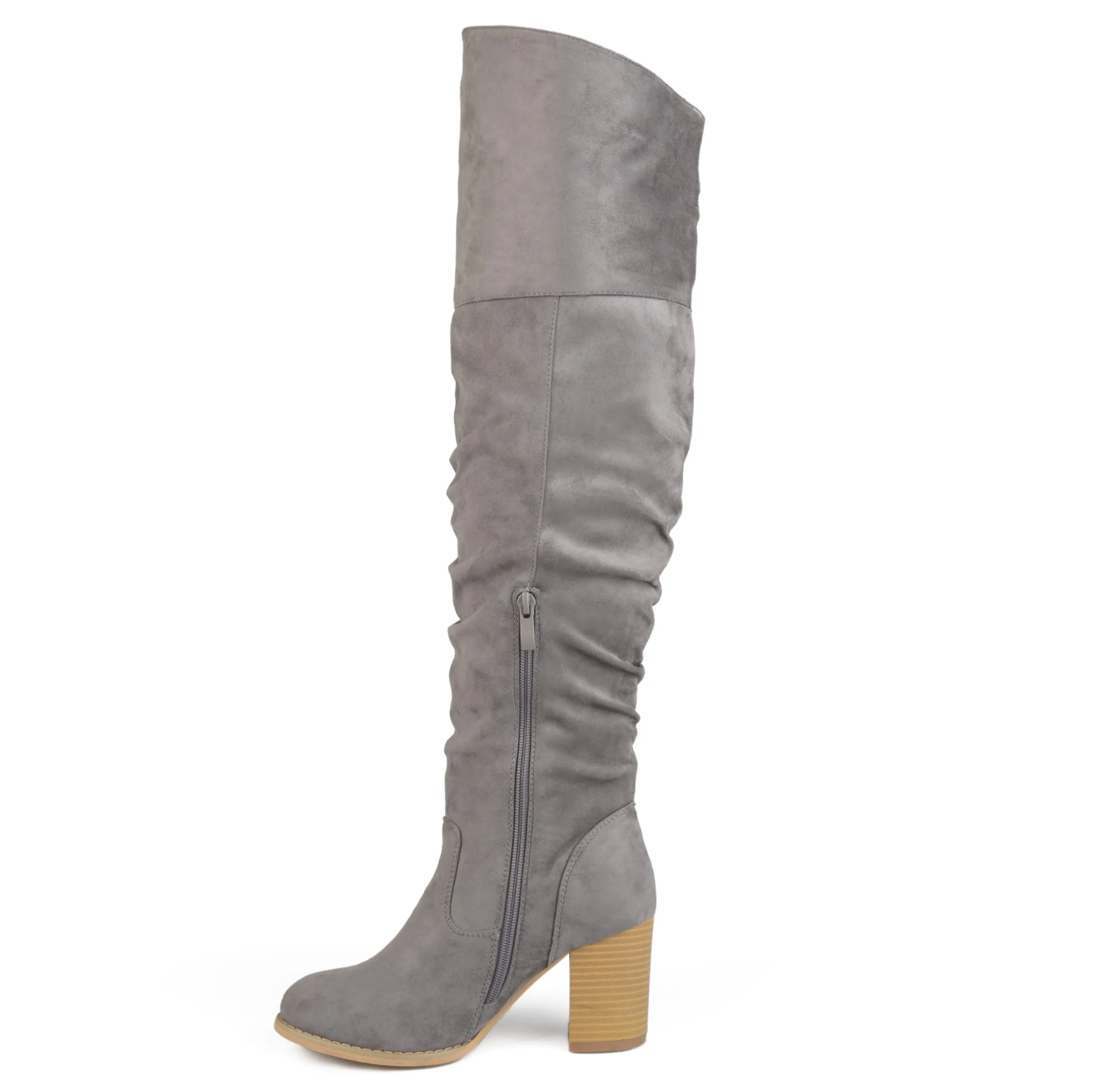Journee Collection Women's Wide Width Extra Wide Calf Kaison Boot