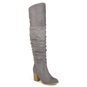 Journee Collection Women's Wide Width Extra Wide Calf Kaison Boot