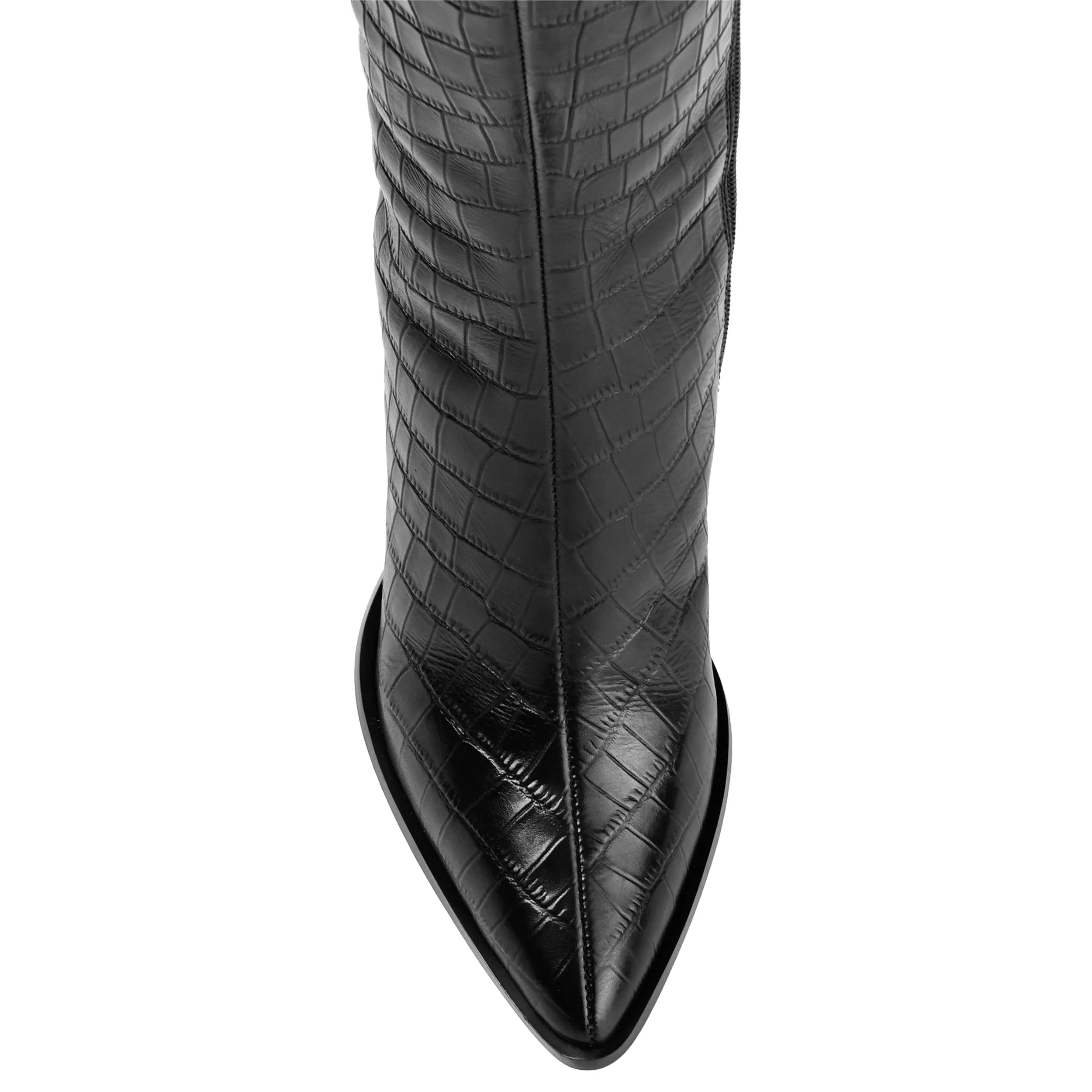 Journee Signature Extra Wide Calf Women's Genuine Leather Tru Comfort Foam Laila Boot