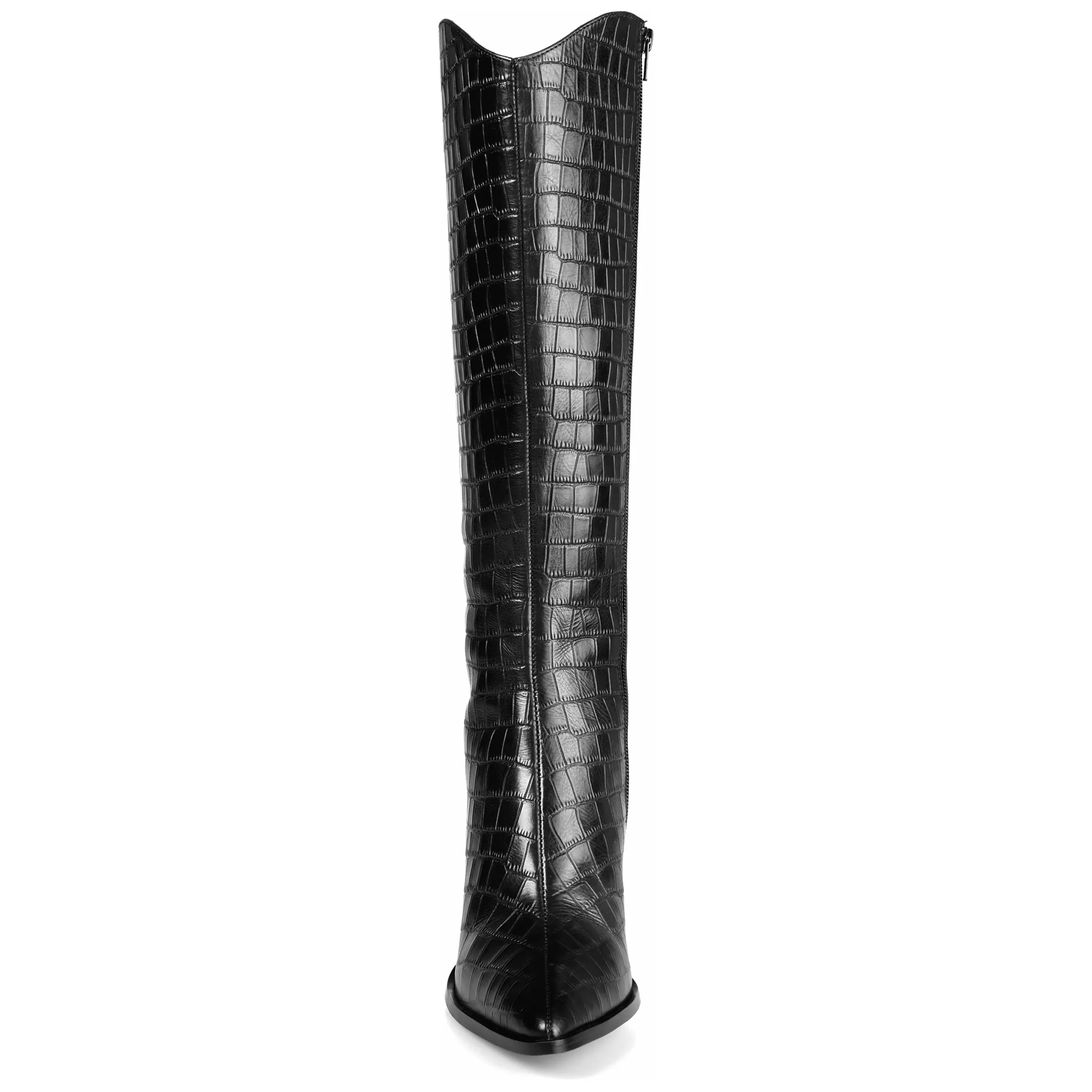 Journee Signature Extra Wide Calf Women's Genuine Leather Tru Comfort Foam Laila Boot
