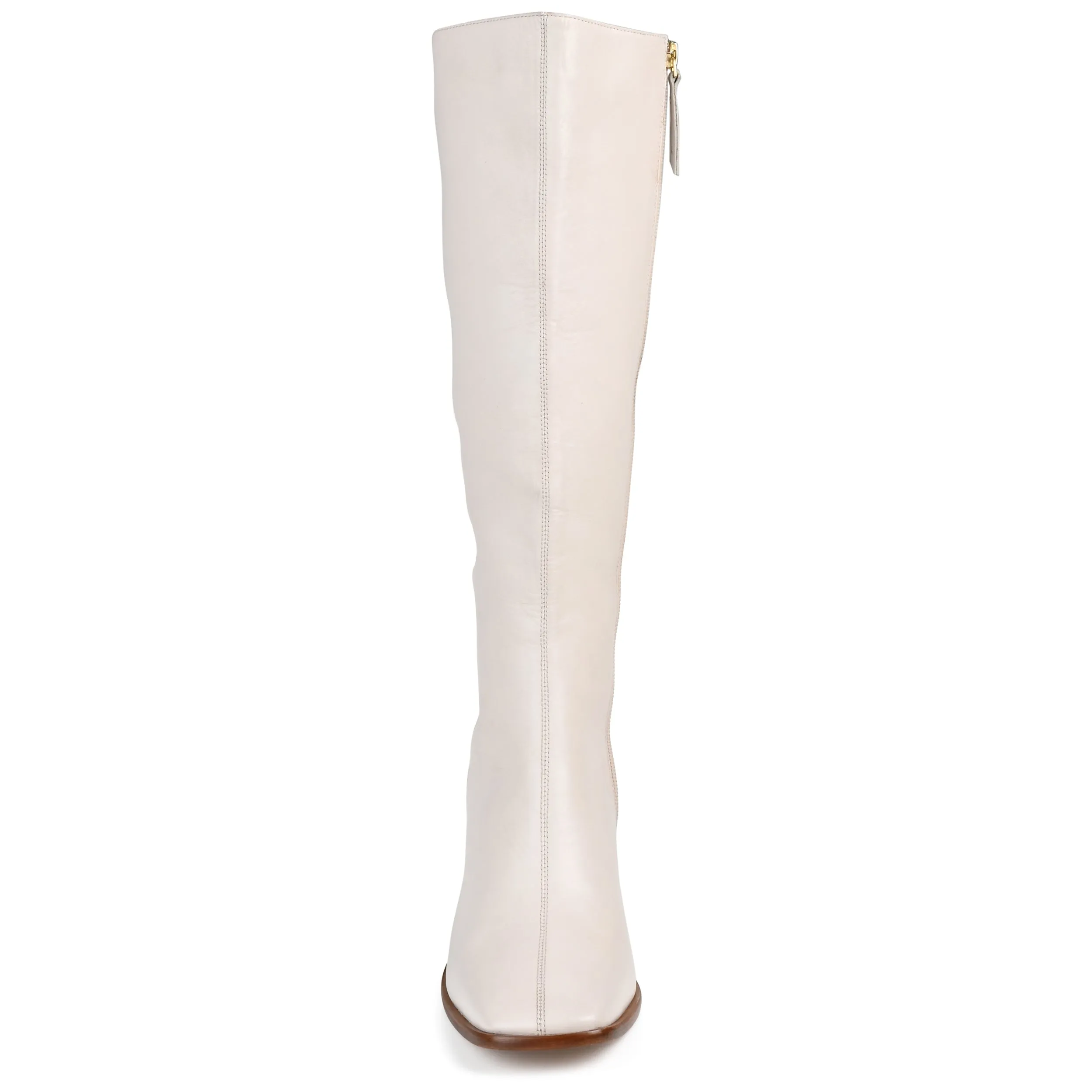 Journee Signature Extra Wide Calf Women's Genuine Leather Tru Comfort Foam Tamori Boot
