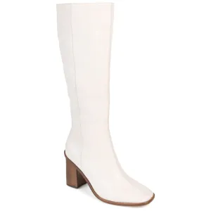 Journee Signature Extra Wide Calf Women's Genuine Leather Tru Comfort Foam Tamori Boot