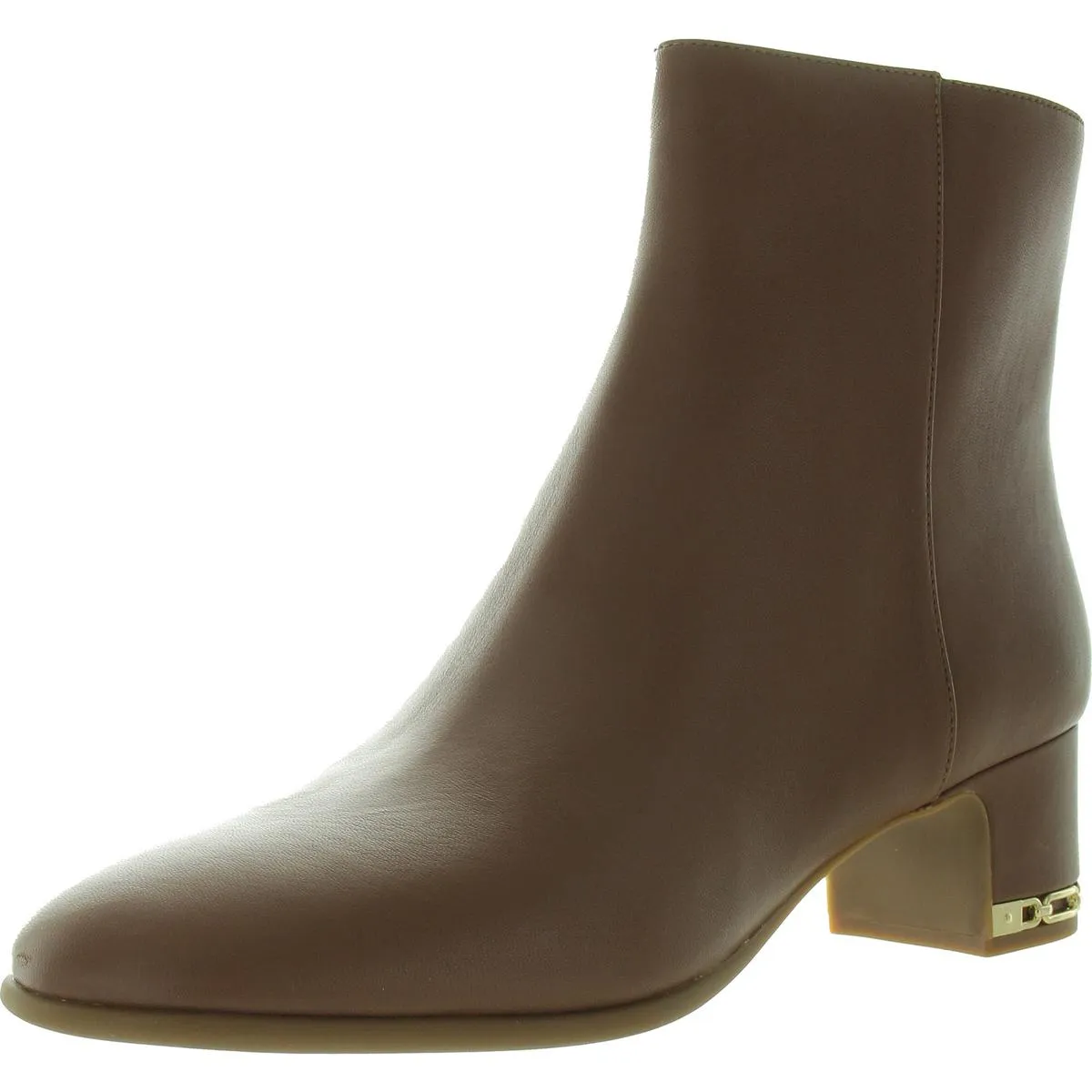 June Flex Mid Womens Leather Ankle Booties