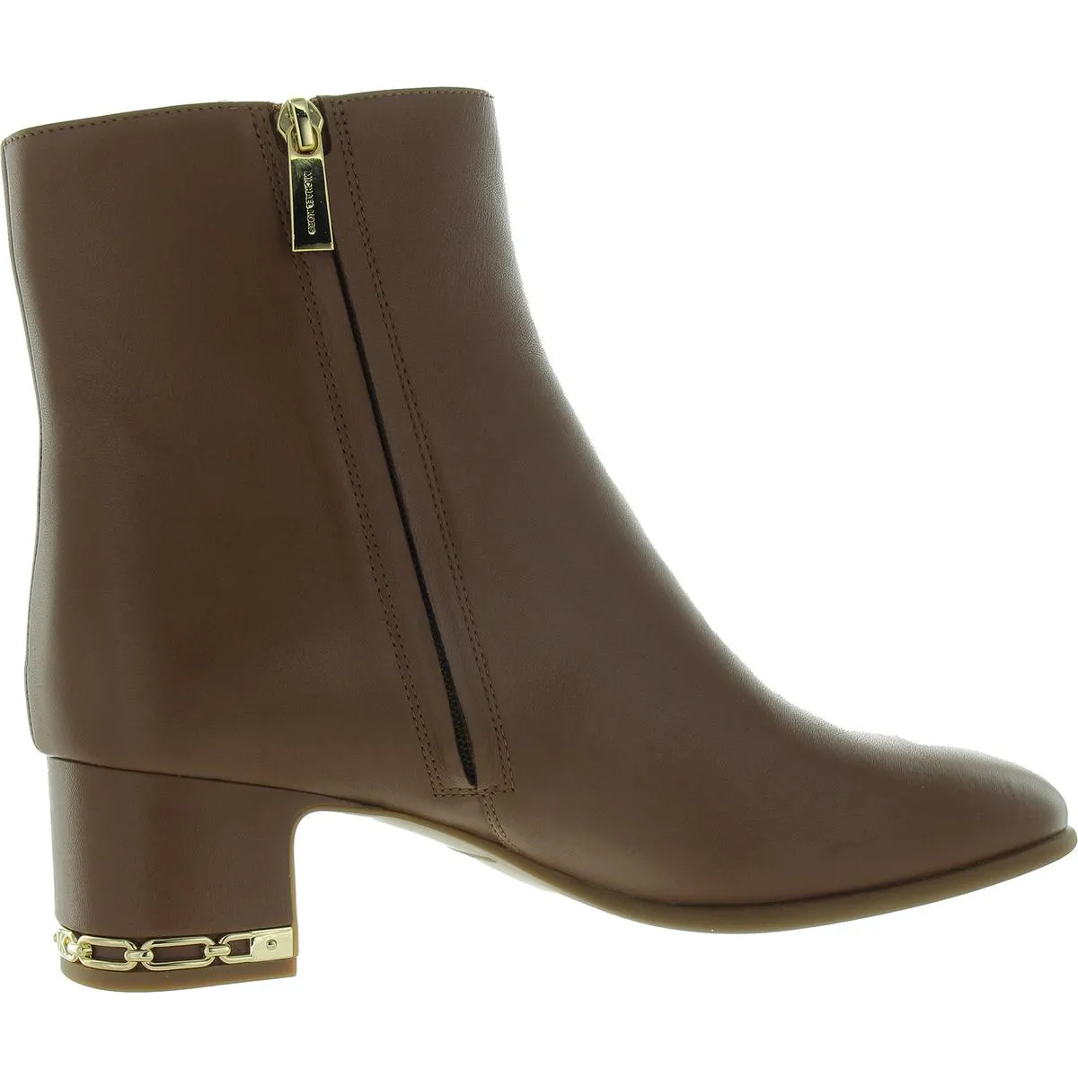 June Flex Mid Womens Leather Ankle Booties