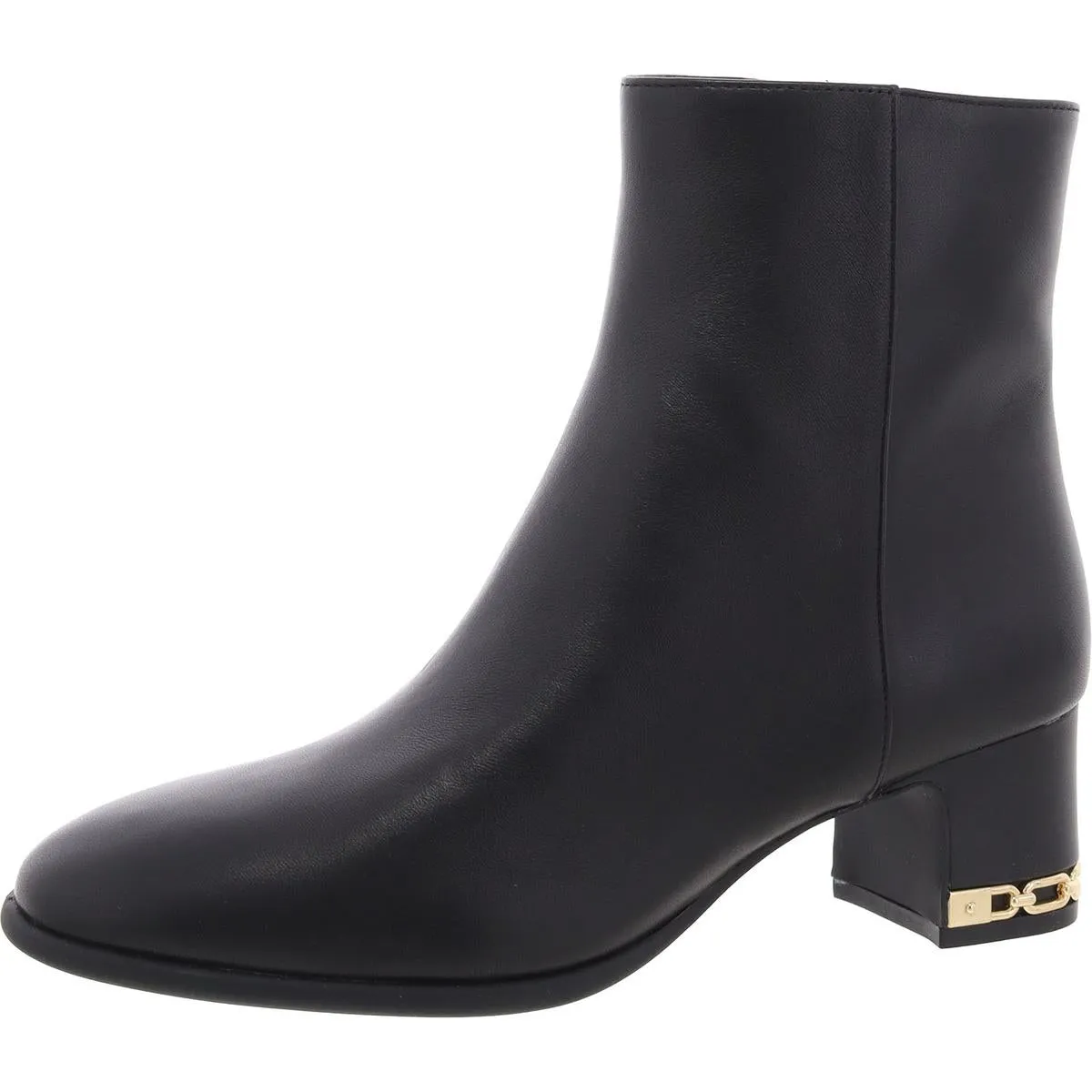 June Flex Mid Womens Leather Ankle Booties