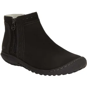 Juno Womens Faux Leather Memory Foam Booties