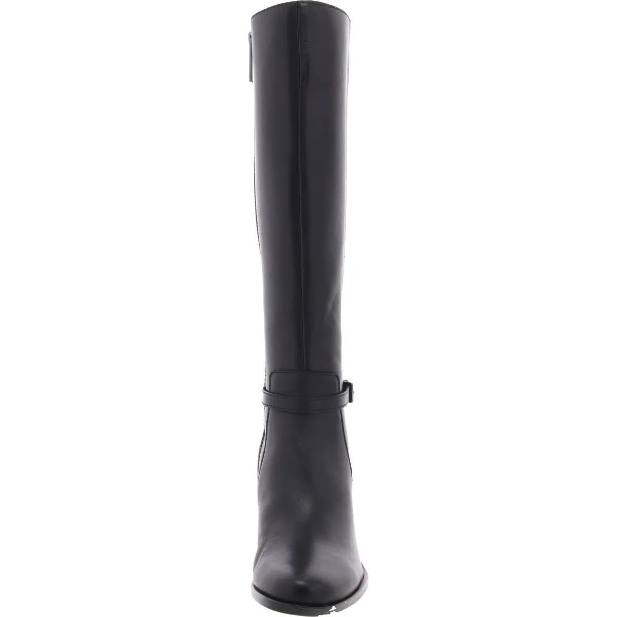 Kalina Stretch Womens Mixed Media Leather Knee-High Boots