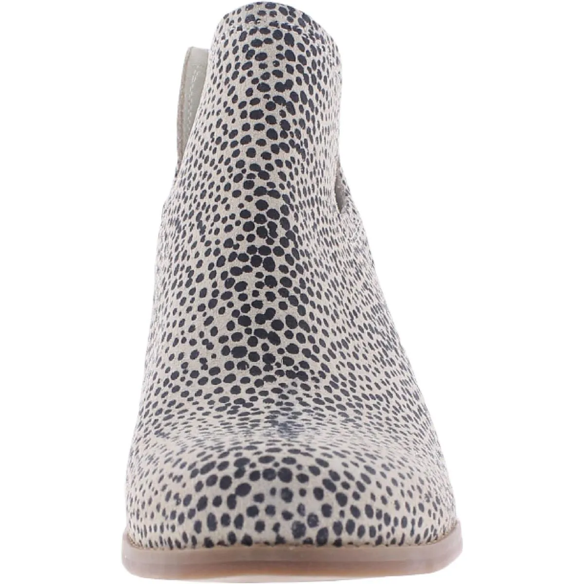 Kallie Womens Animal Print Suede Ankle Boots