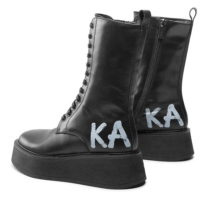 KARL LAGERFELD LONG BLACK BOOTS