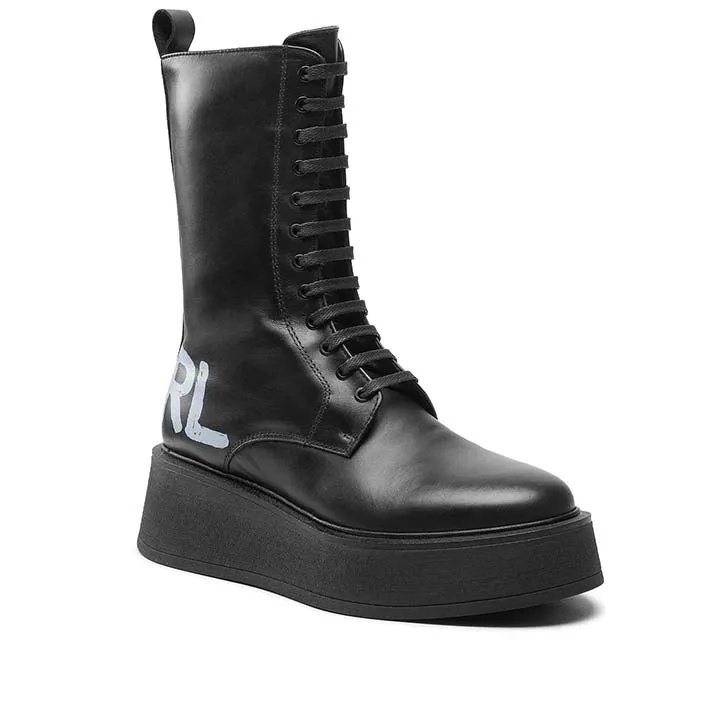 KARL LAGERFELD LONG BLACK BOOTS